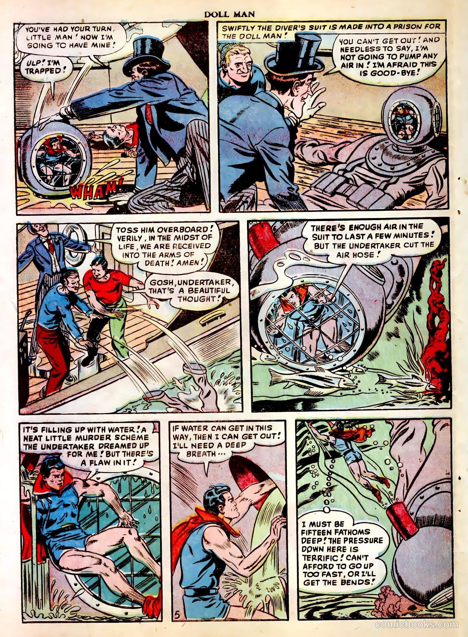 Doll Man #24 (1949) — page 28 of 36