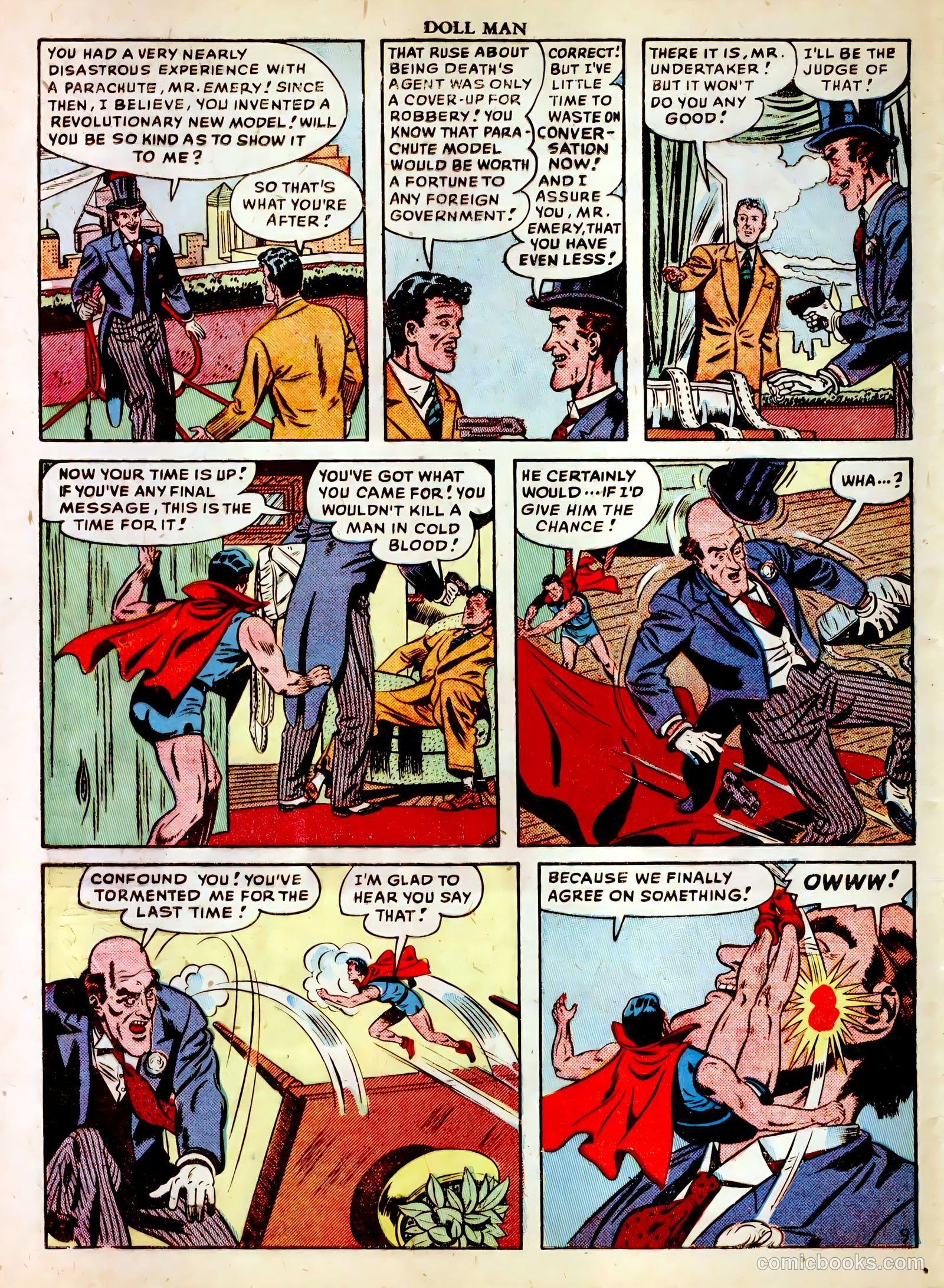 Doll Man #24 (1949) — page 32 of 36