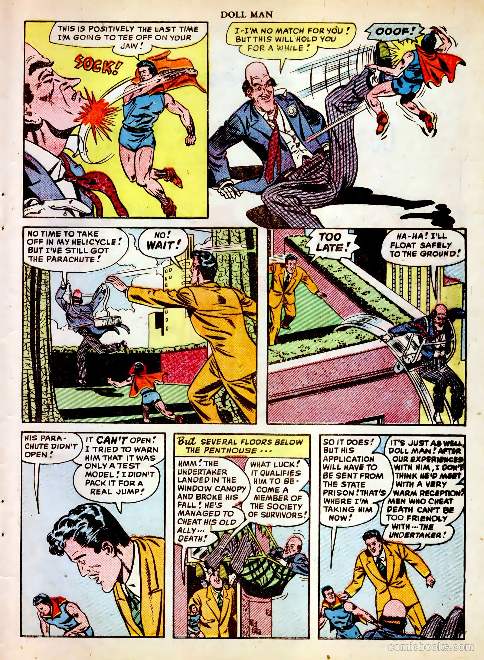 Doll Man #24 (1949) — page 33 of 36