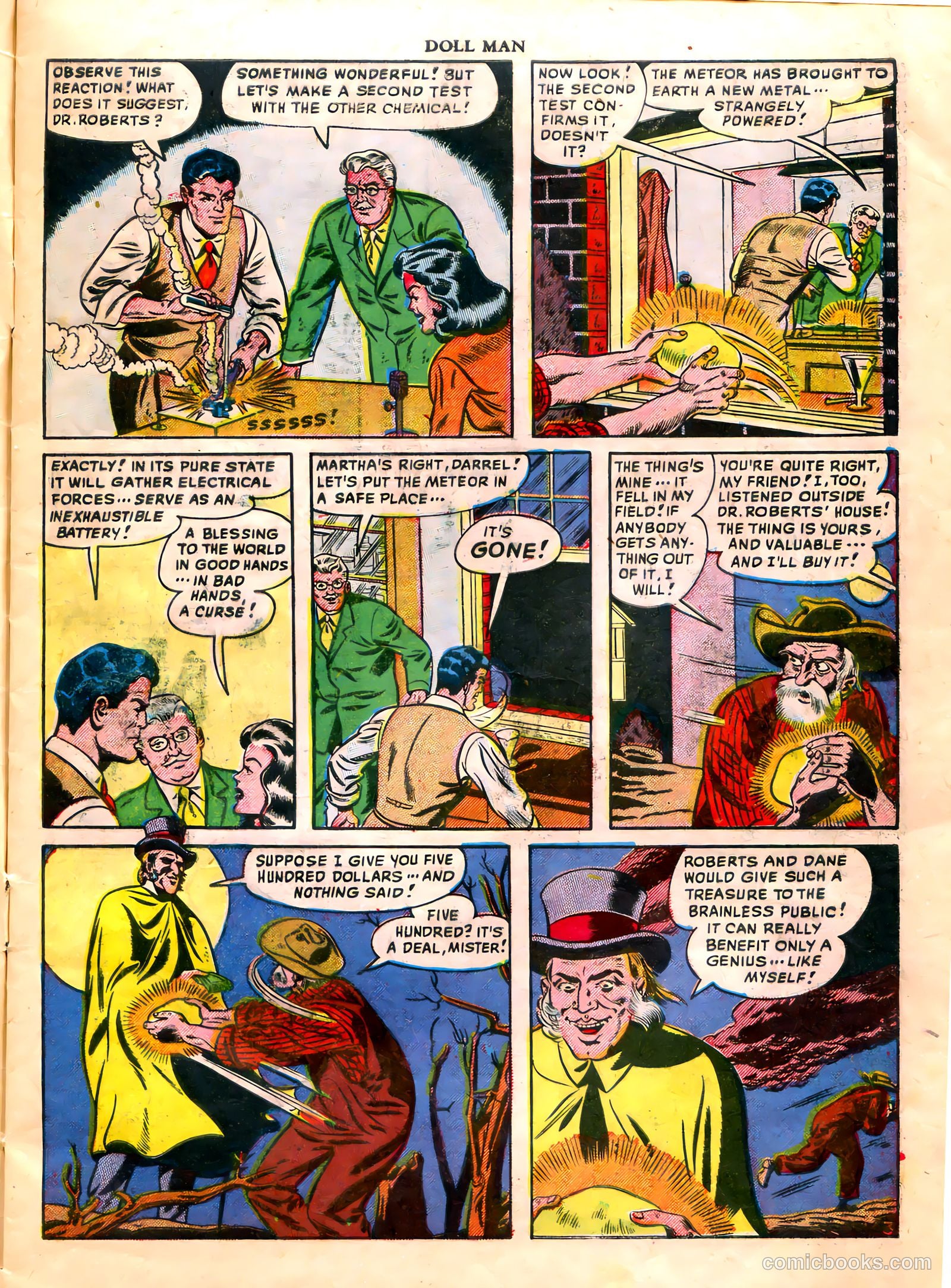 Doll Man #25 (1949) — page 5 of 36