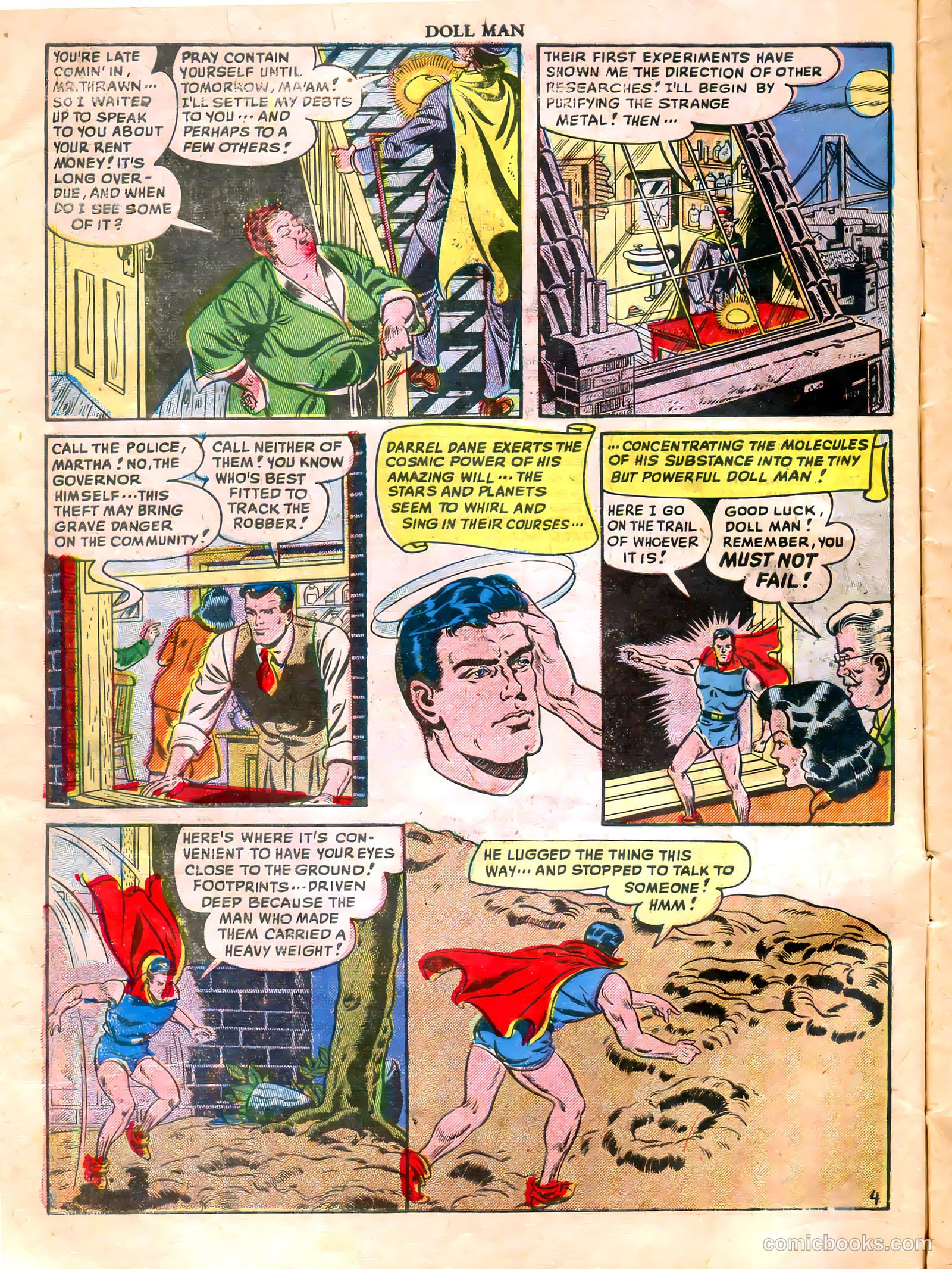 Doll Man #25 (1949) — page 6 of 36