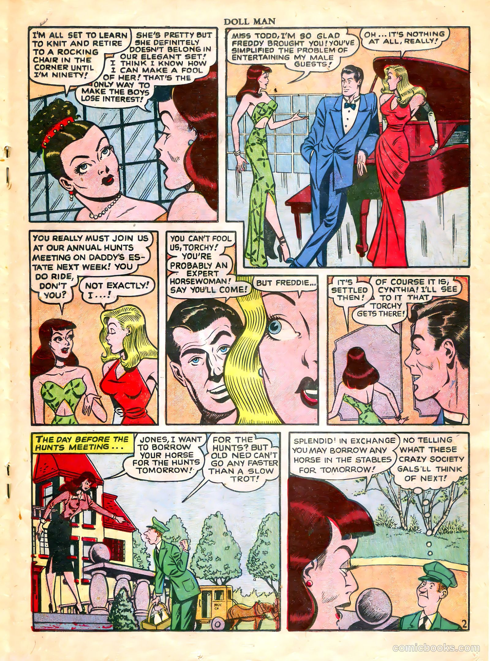 Doll Man #25 (1949) — page 19 of 36