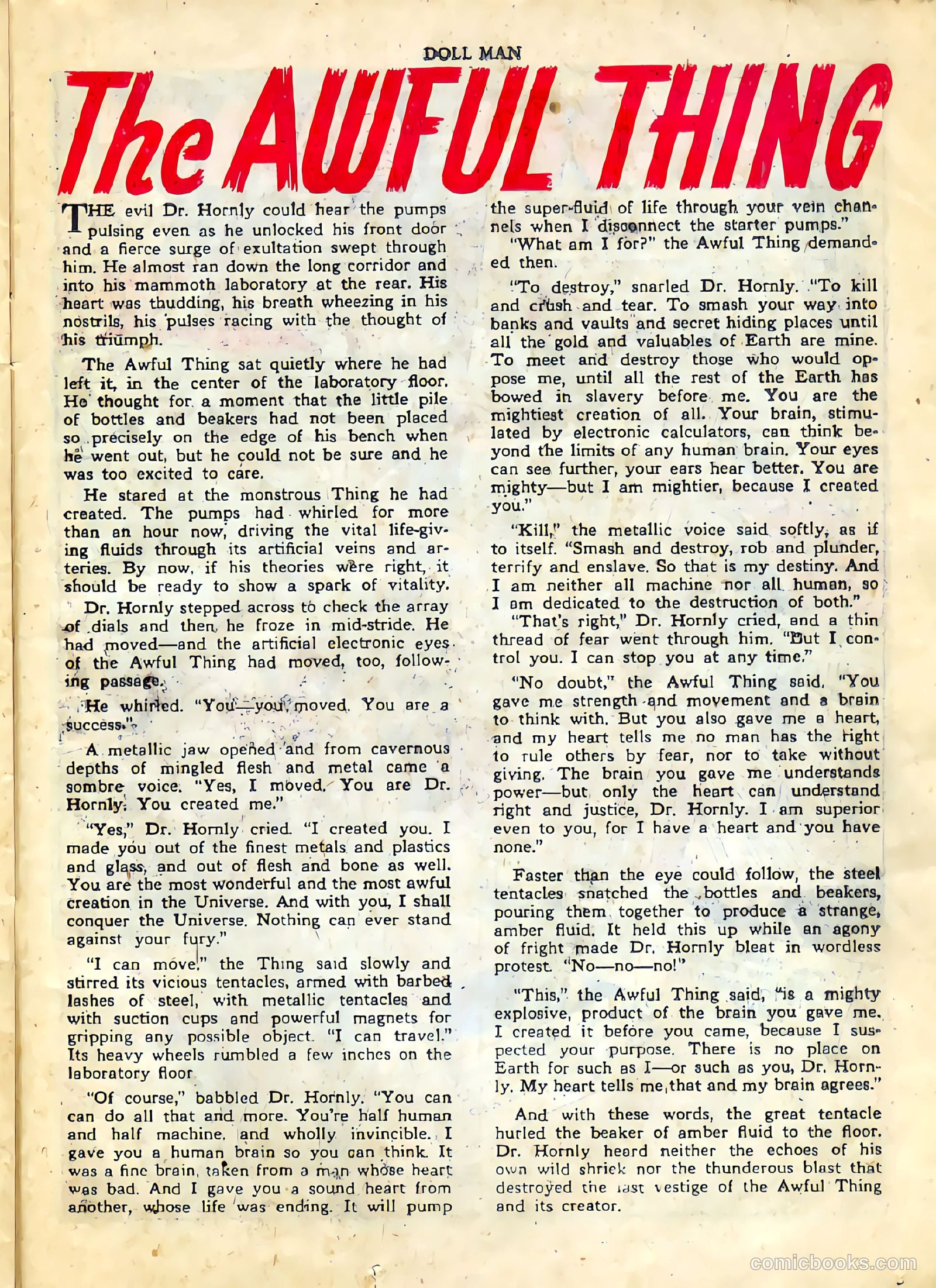 Doll Man #25 (1949) — page 23 of 36