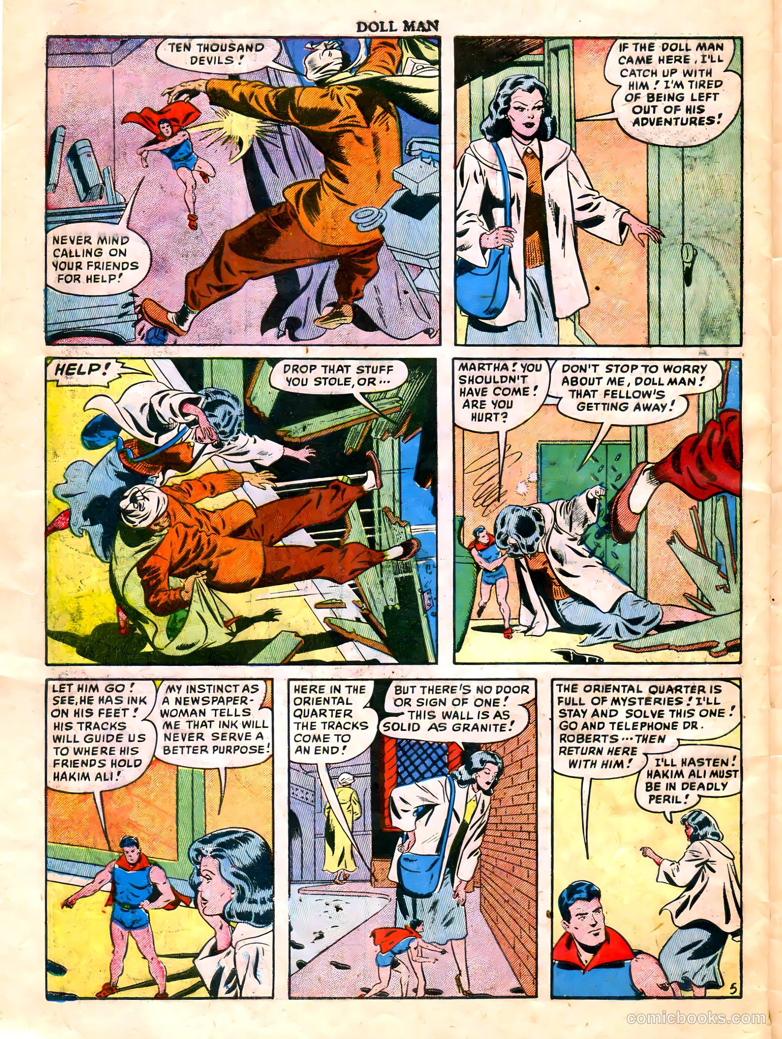 Doll Man #25 (1949) — page 28 of 36