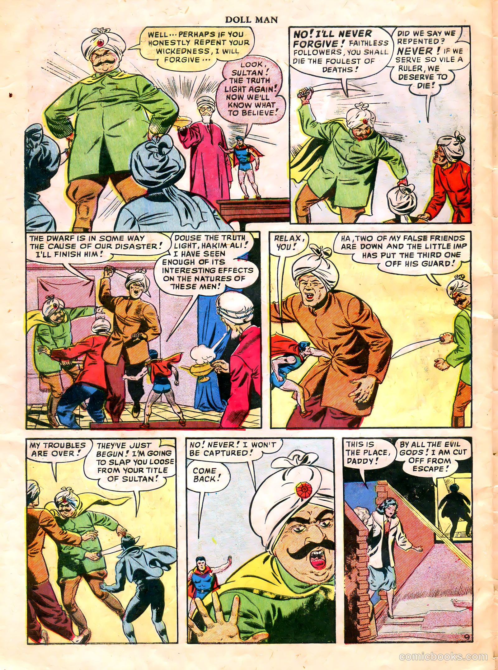Doll Man #25 (1949) — page 32 of 36