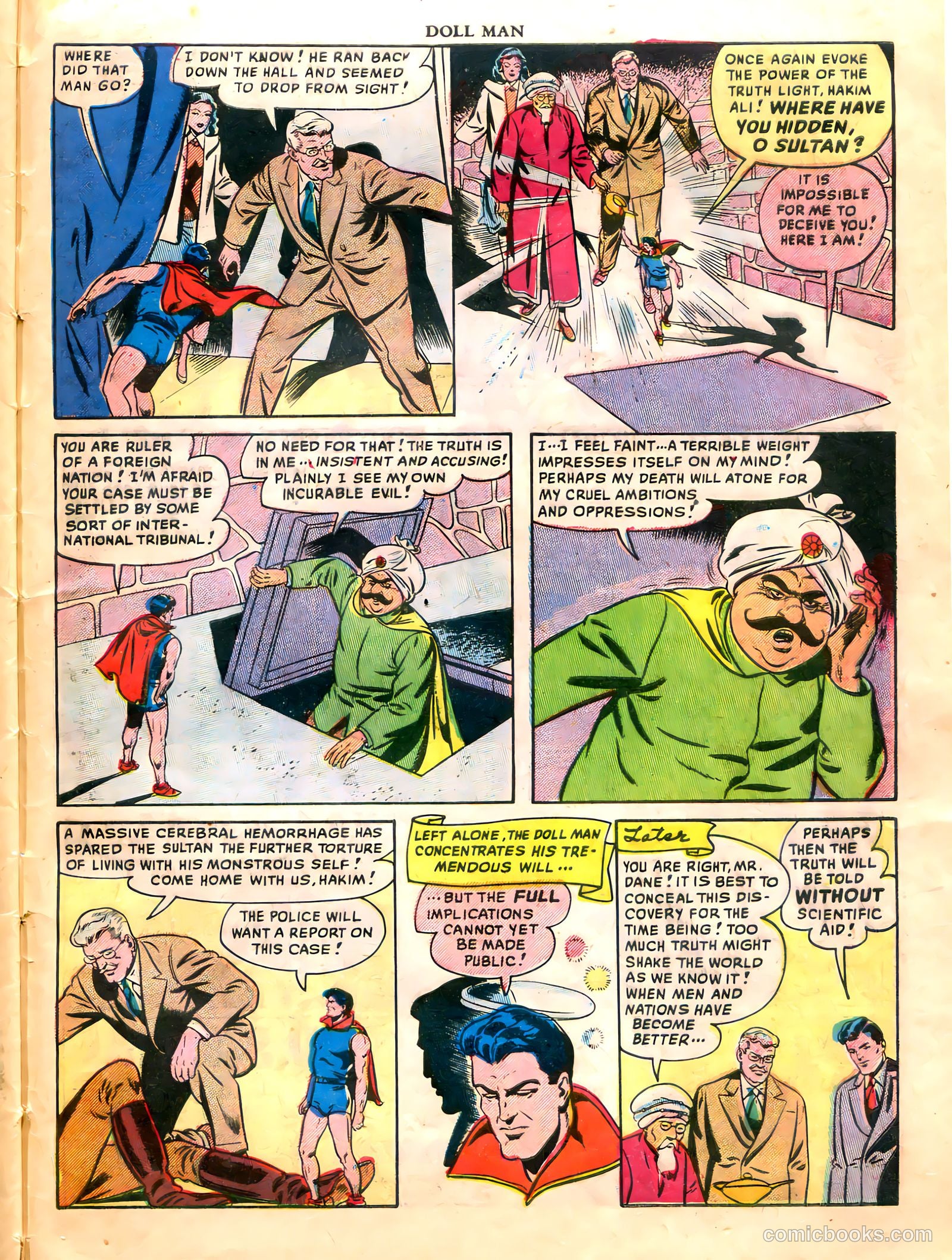 Doll Man #25 (1949) — page 33 of 36