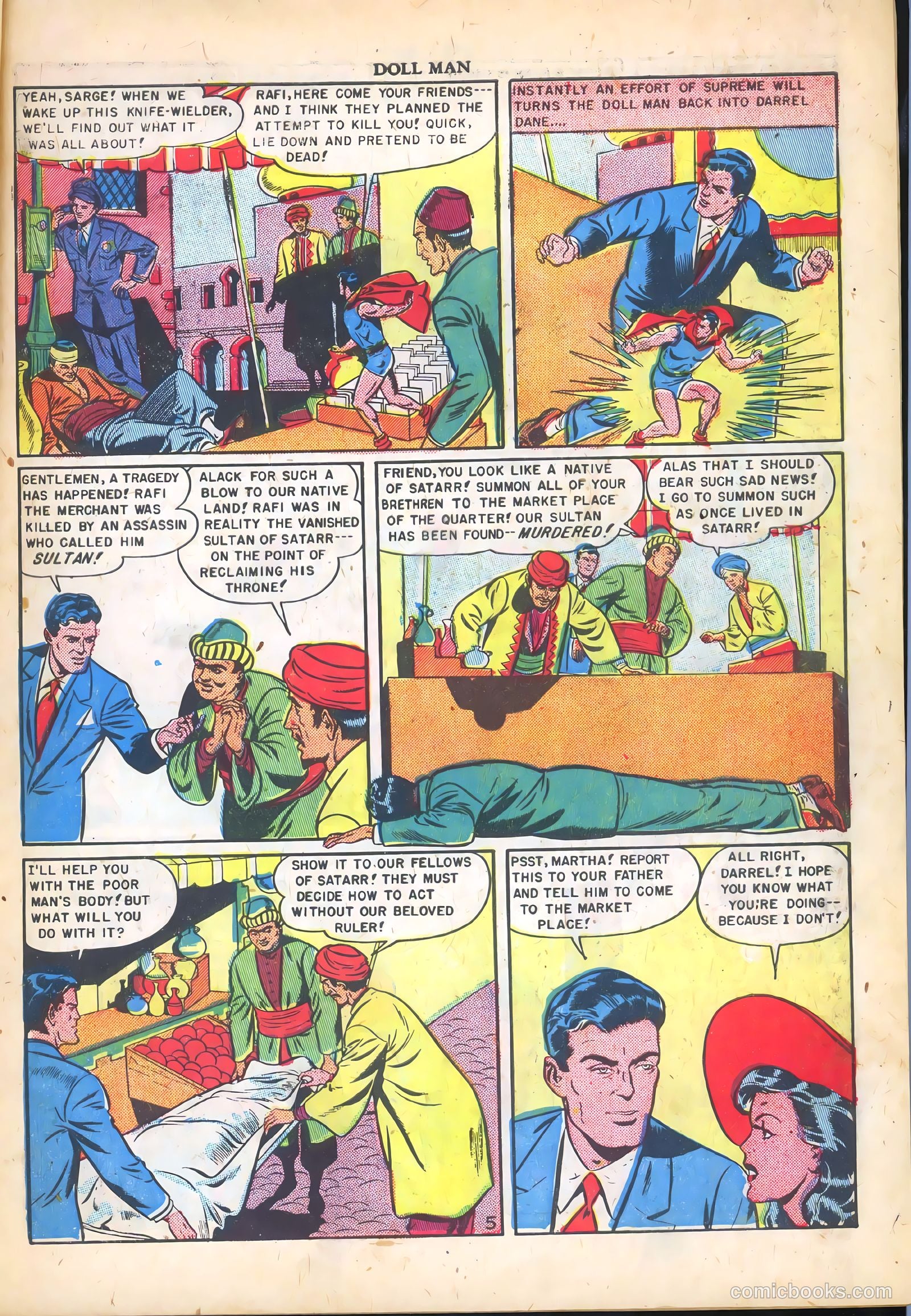 Doll Man #26 (1950) — page 7 of 36