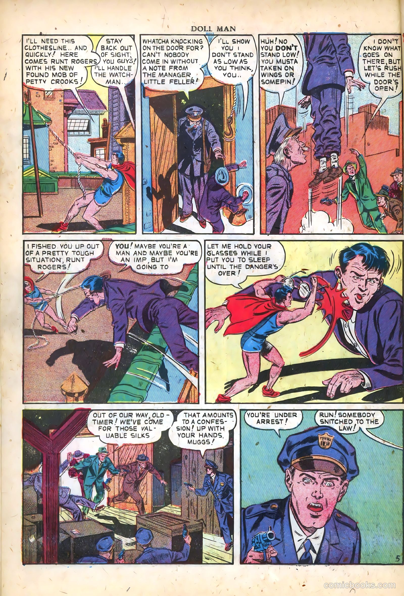 Doll Man #26 (1950) — page 16 of 36