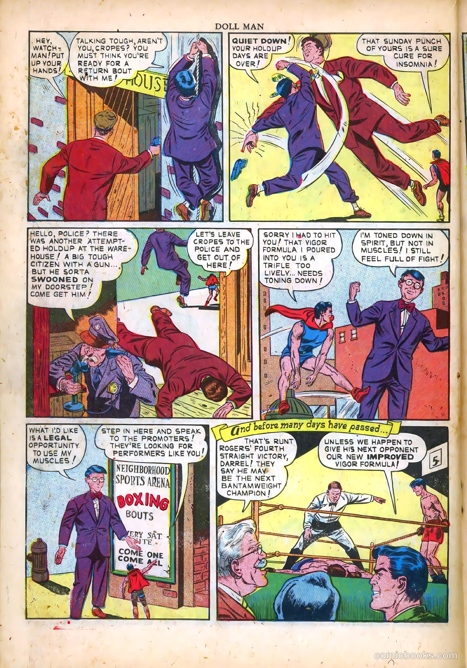 Doll Man #26 (1950) — page 18 of 36