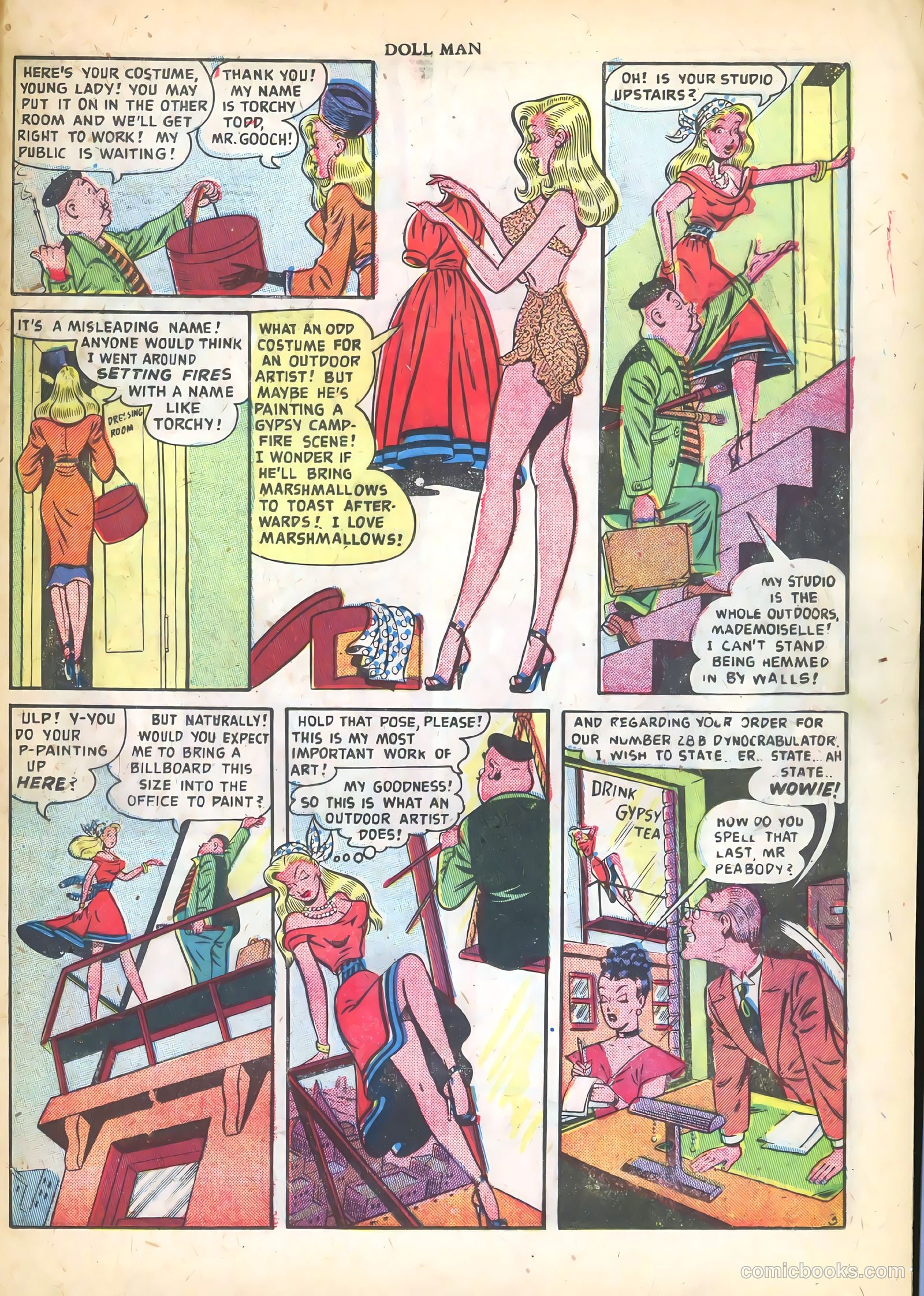 Doll Man #26 (1950) — page 21 of 36