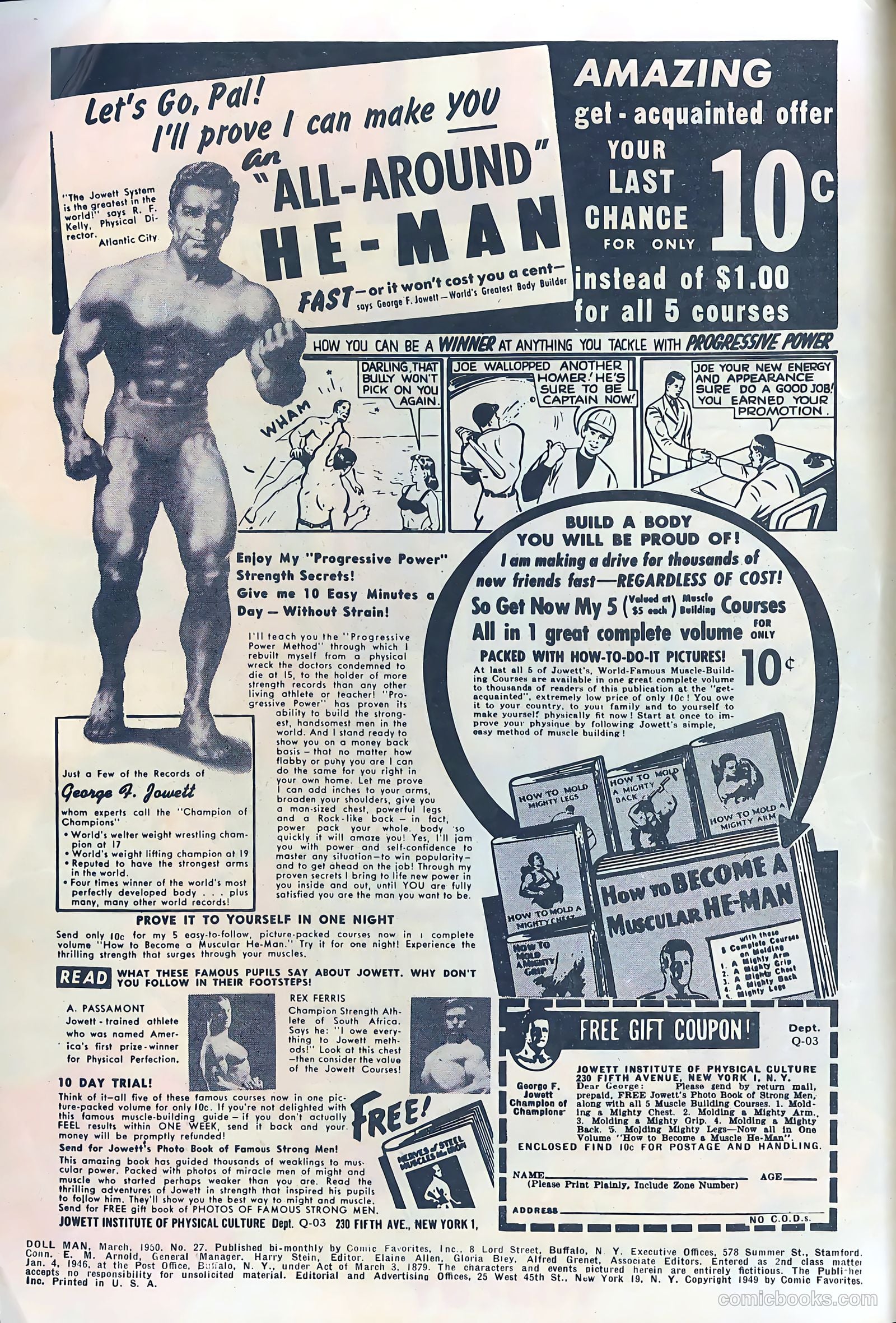 Doll Man #27 (1950) — page 2 of 36