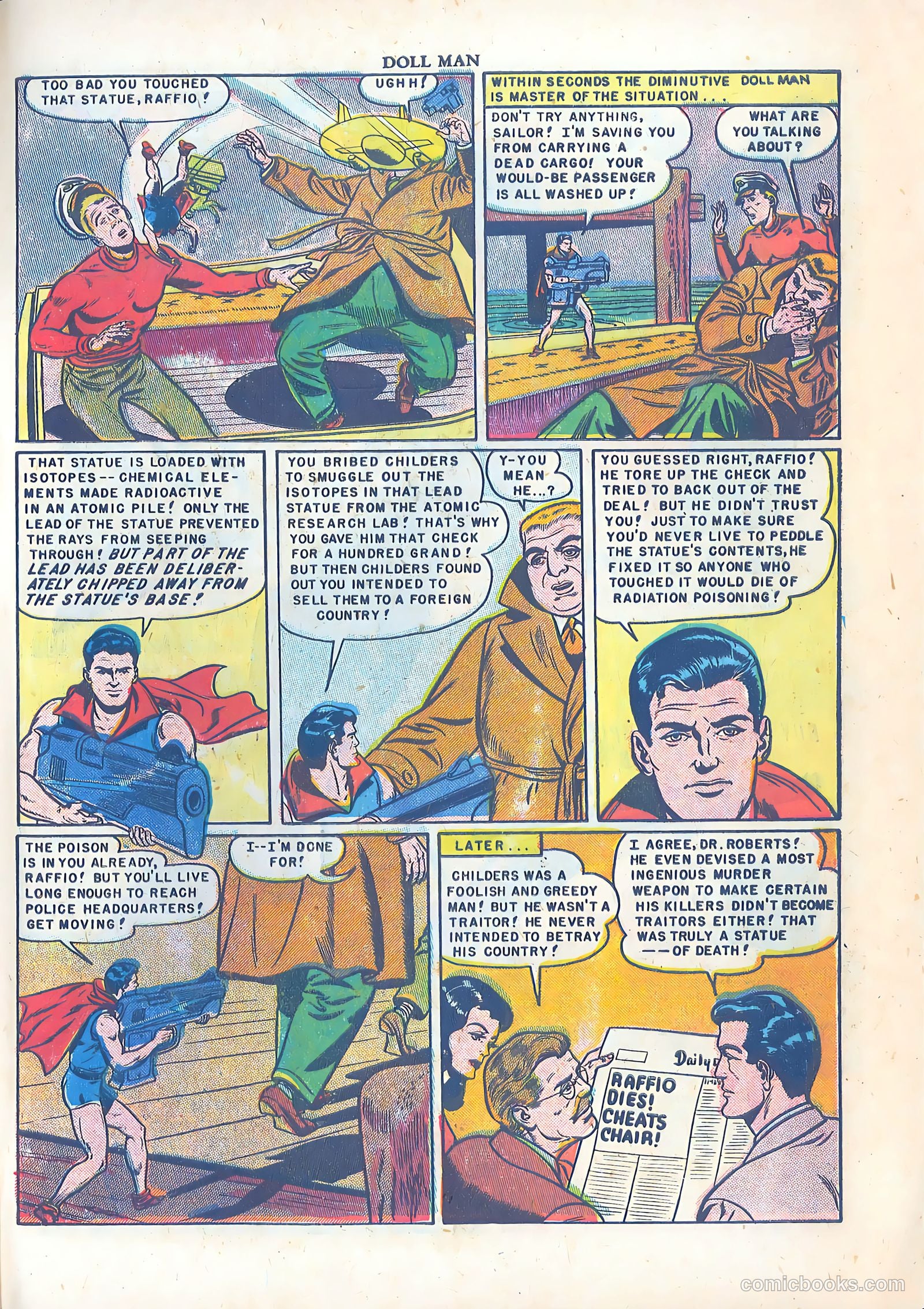 Doll Man #27 (1950) — page 33 of 36