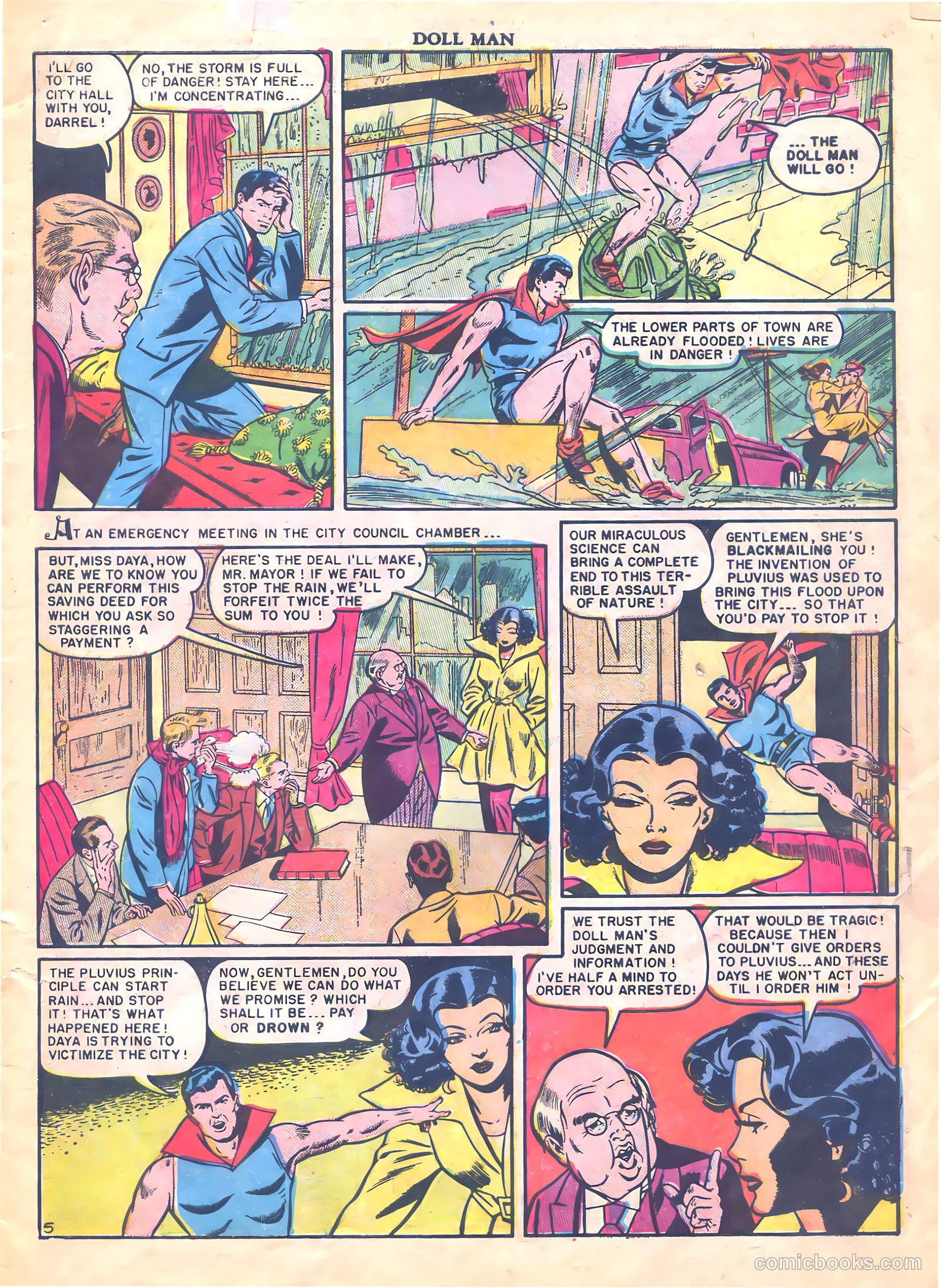 Doll Man #28 (1950) — page 7 of 36