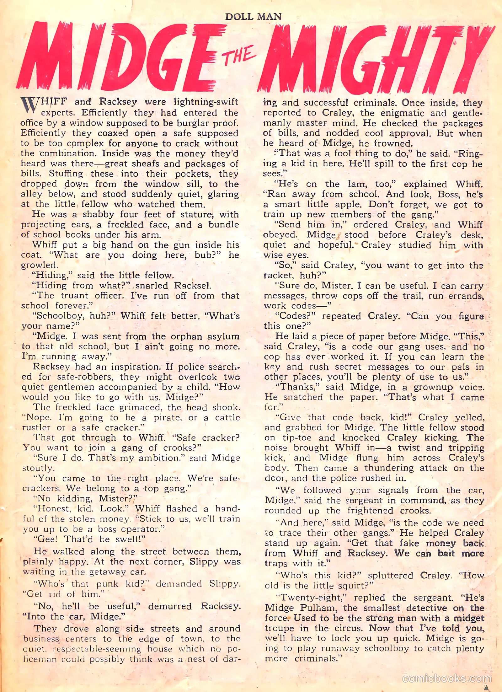 Doll Man #28 (1950) — page 25 of 36