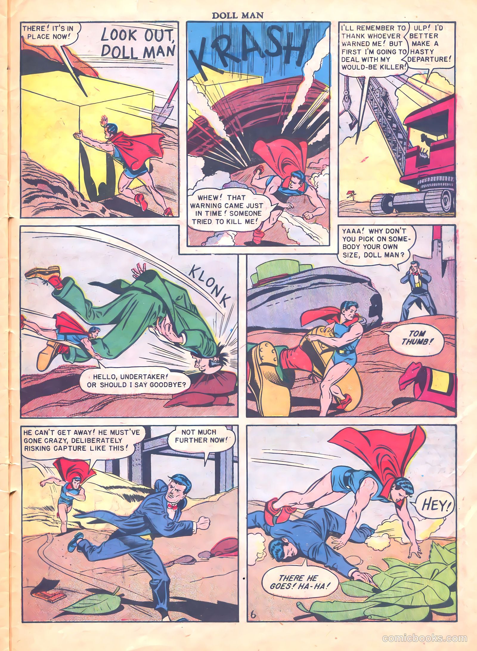 Doll Man #28 (1950) — page 31 of 36