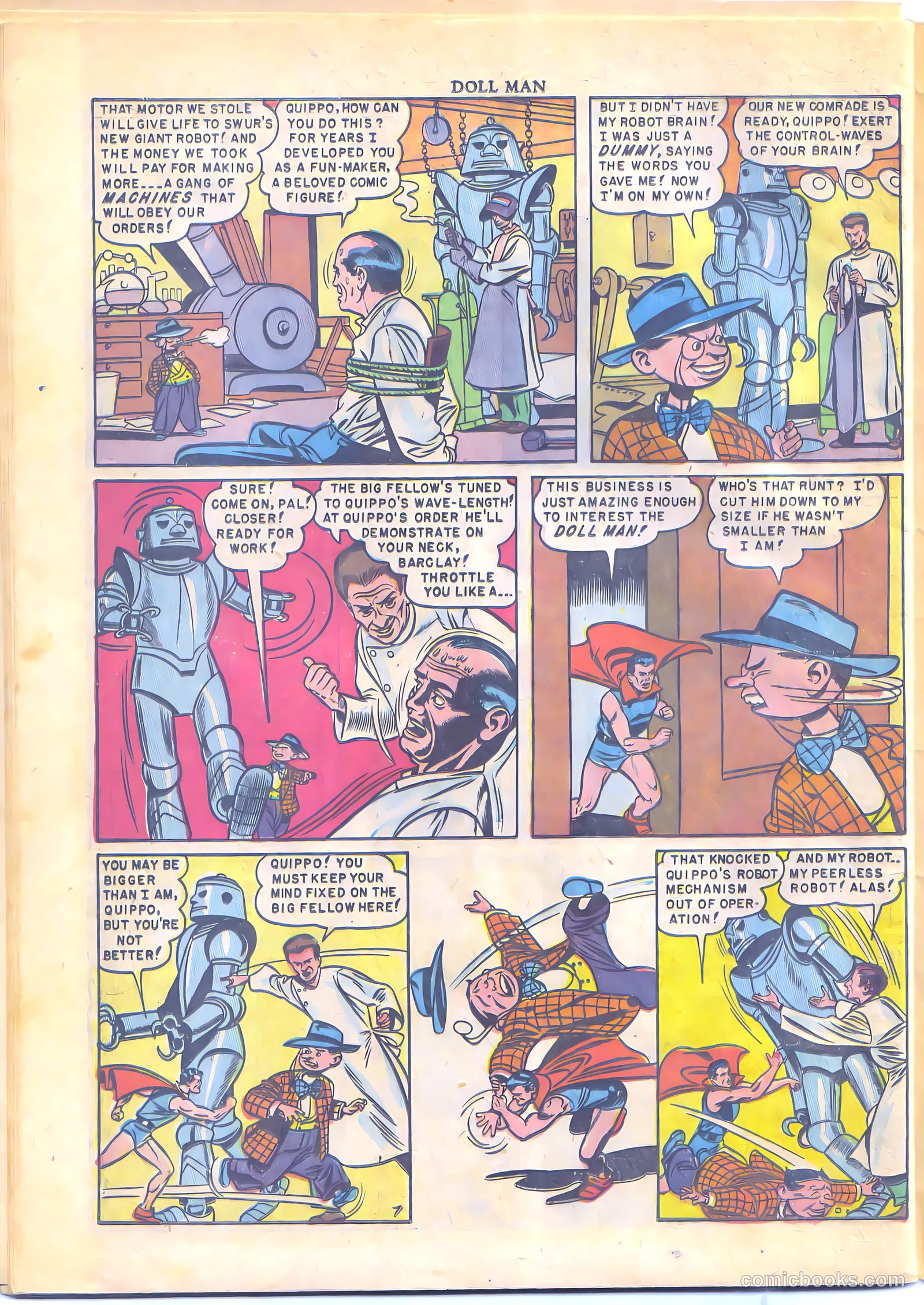 Doll Man #29 (1950) — page 32 of 36