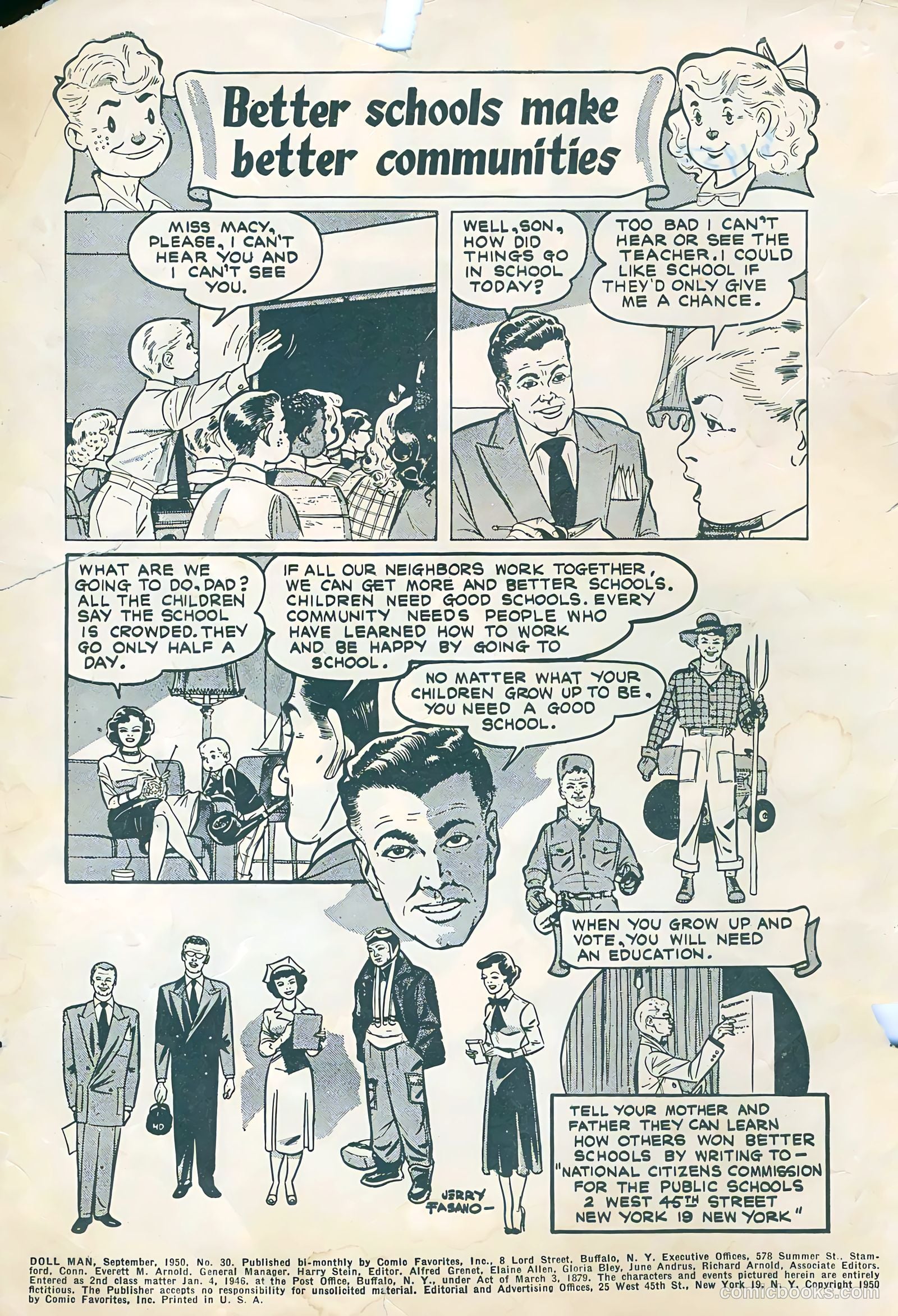 Doll Man #30 (1950) — page 2 of 36