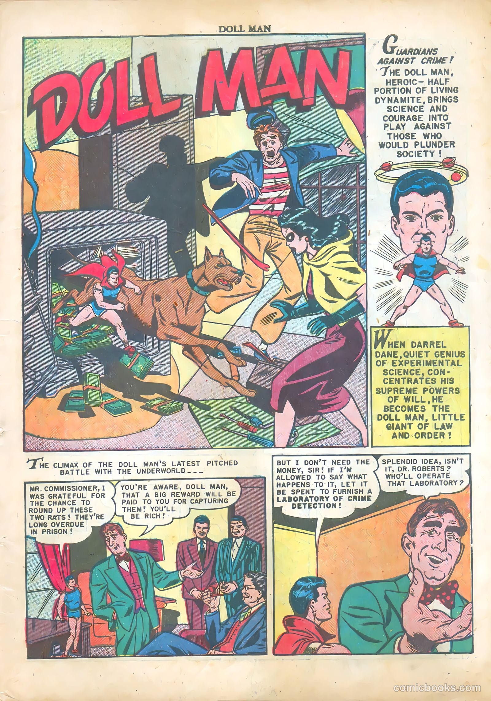 Doll Man #31 (1950) — page 3 of 52