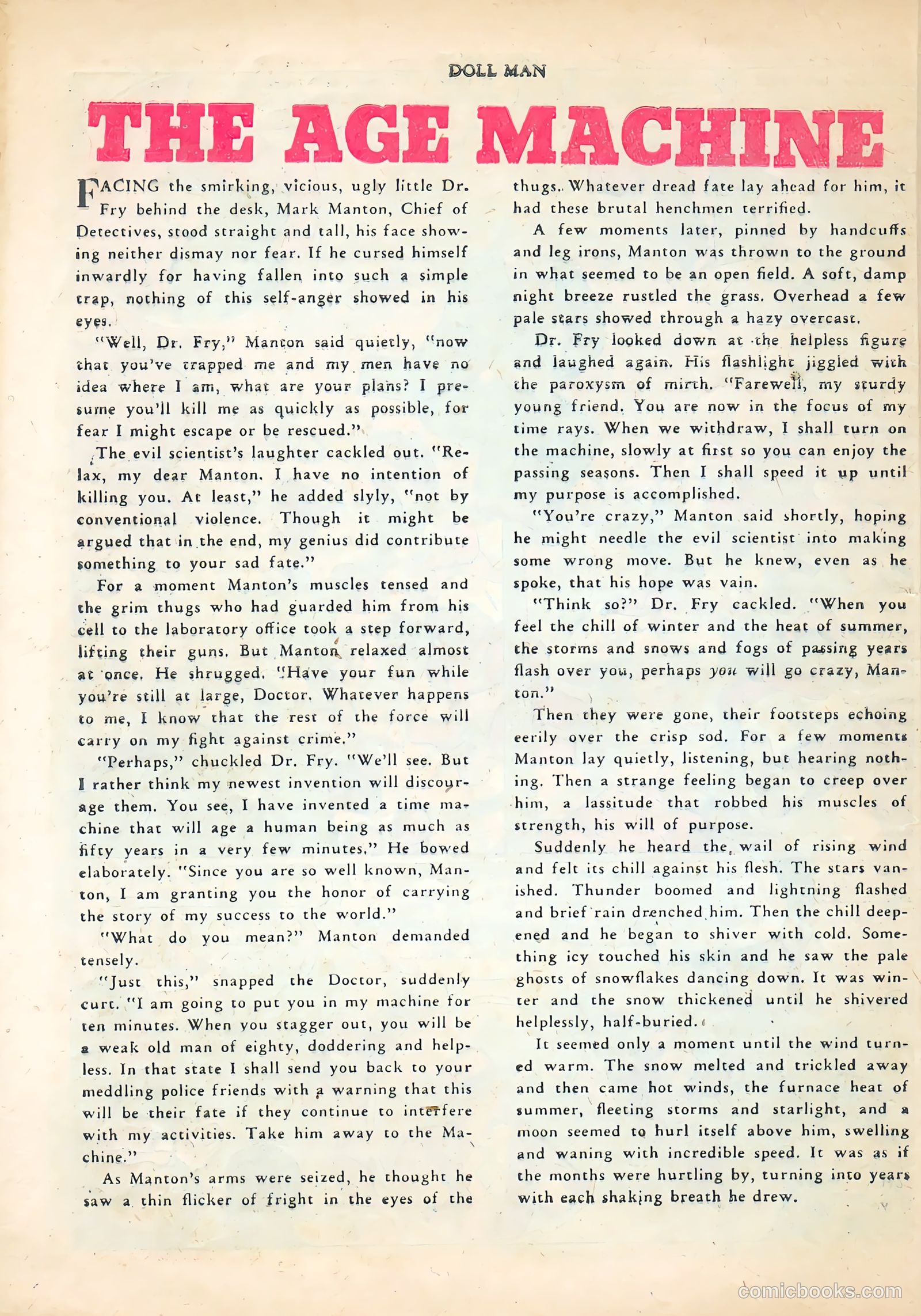 Doll Man #31 (1950) — page 40 of 52