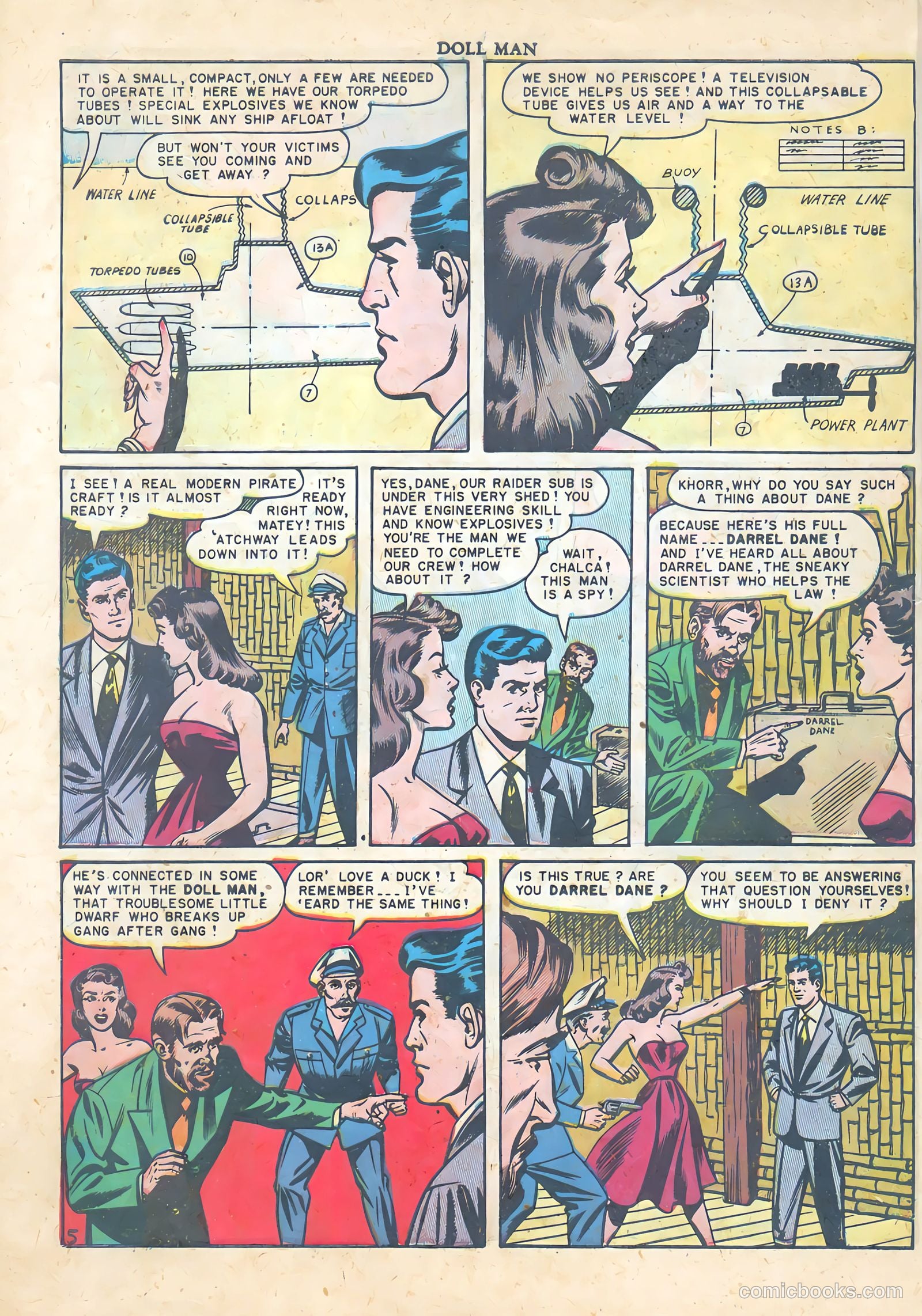 Doll Man #31 (1950) — page 46 of 52