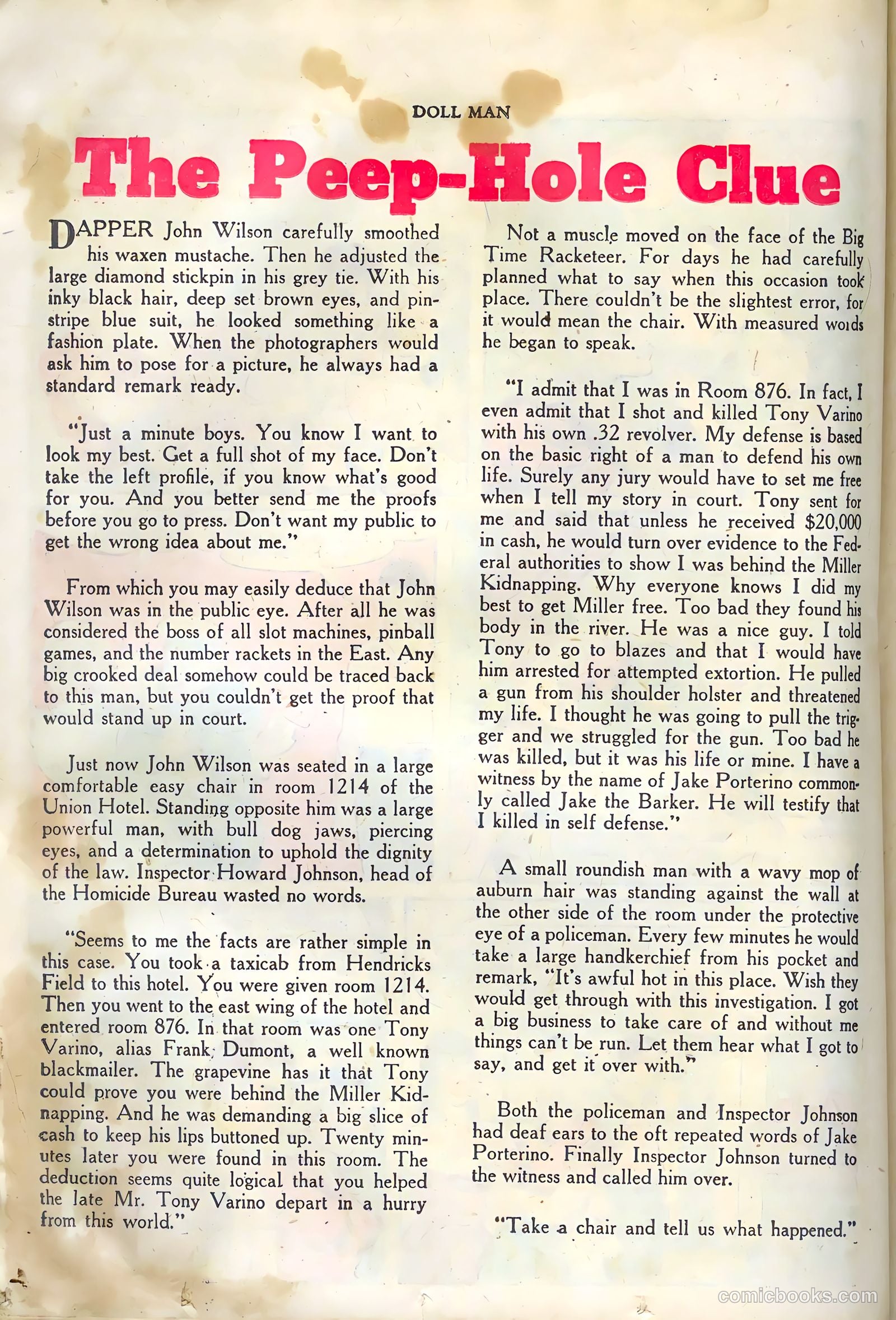 Doll Man #33 (1951) — page 34 of 52