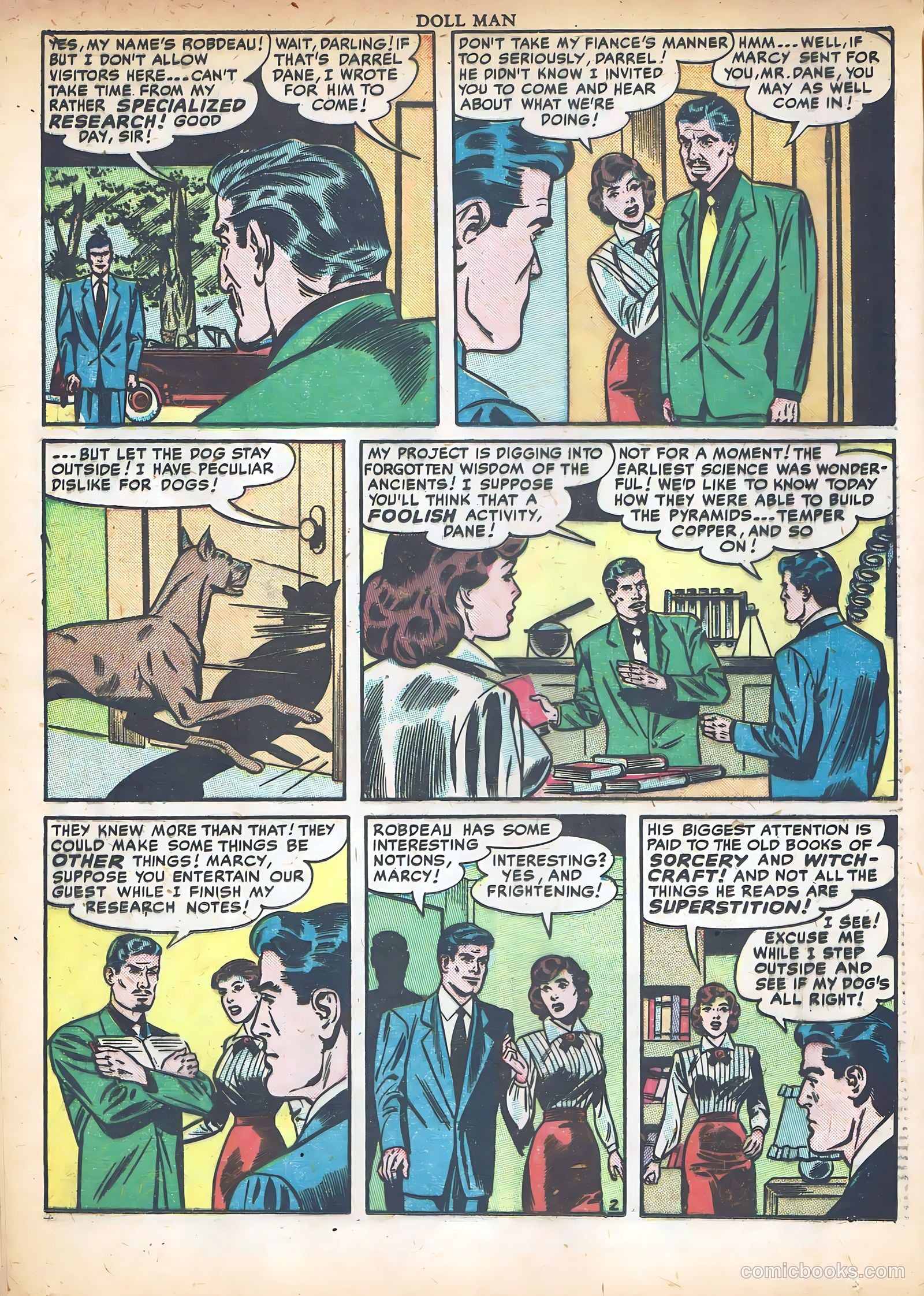 Doll Man #34 (1951) — page 16 of 52