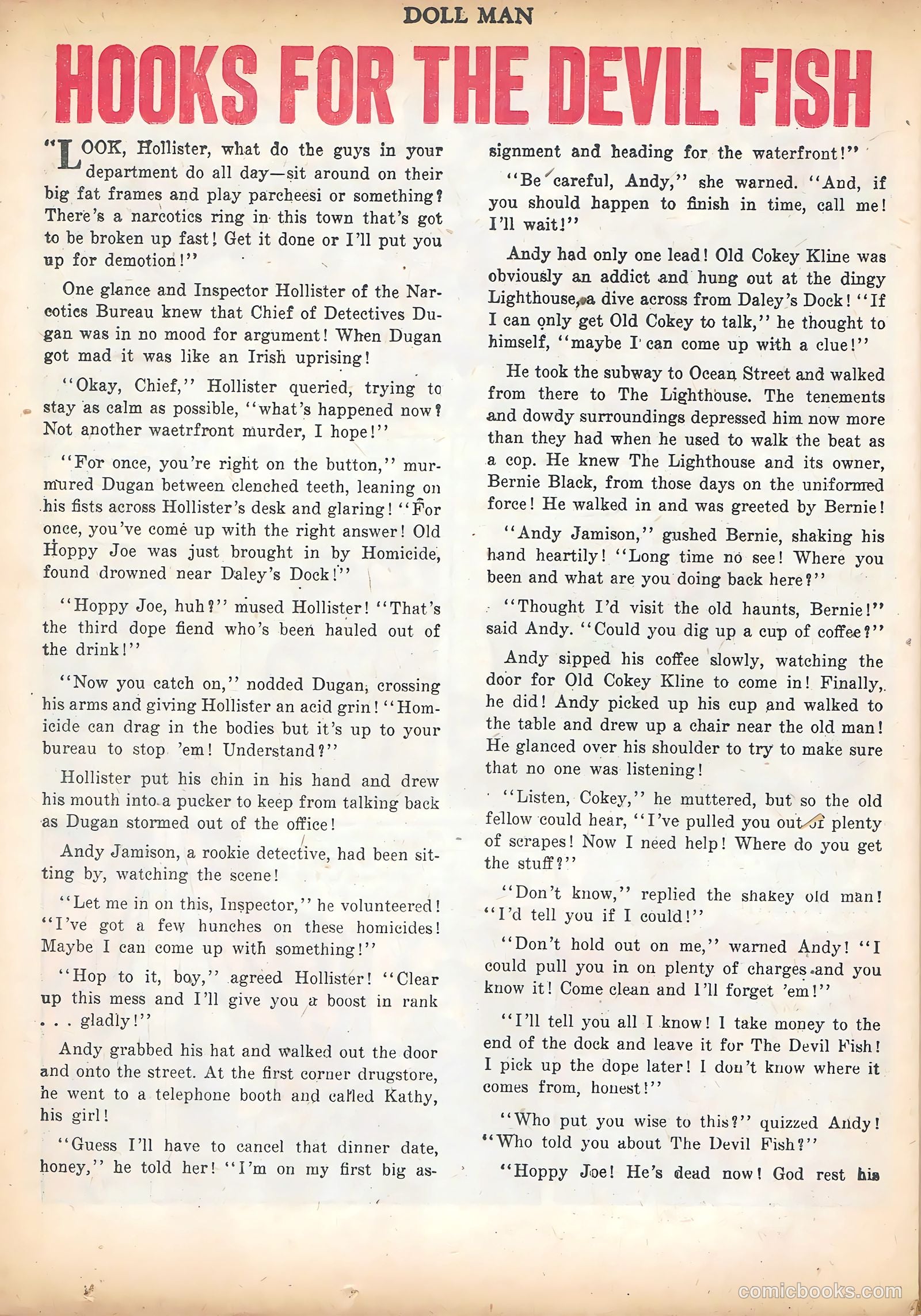 Doll Man #34 (1951) — page 34 of 52