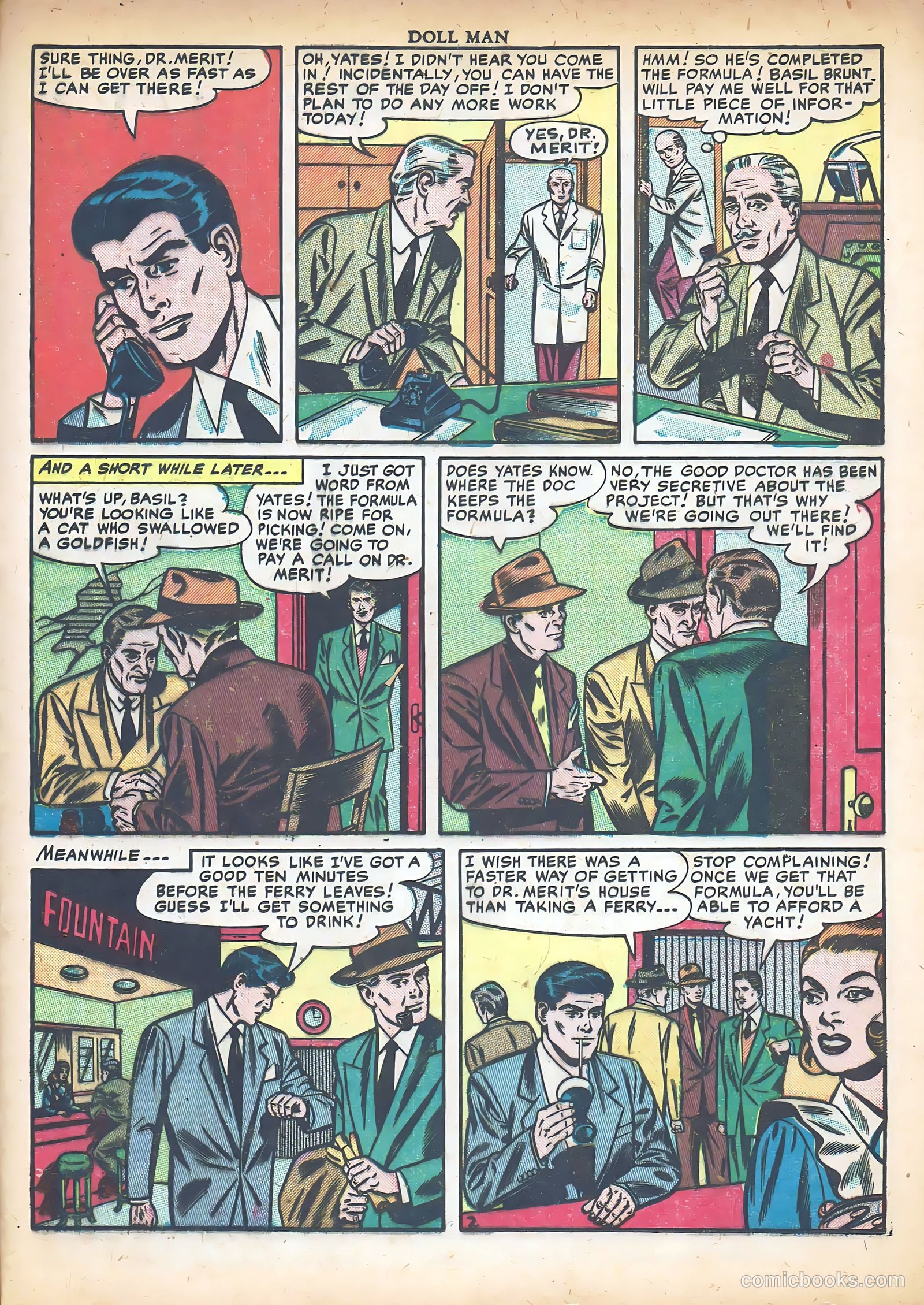 Doll Man #34 (1951) — page 37 of 52