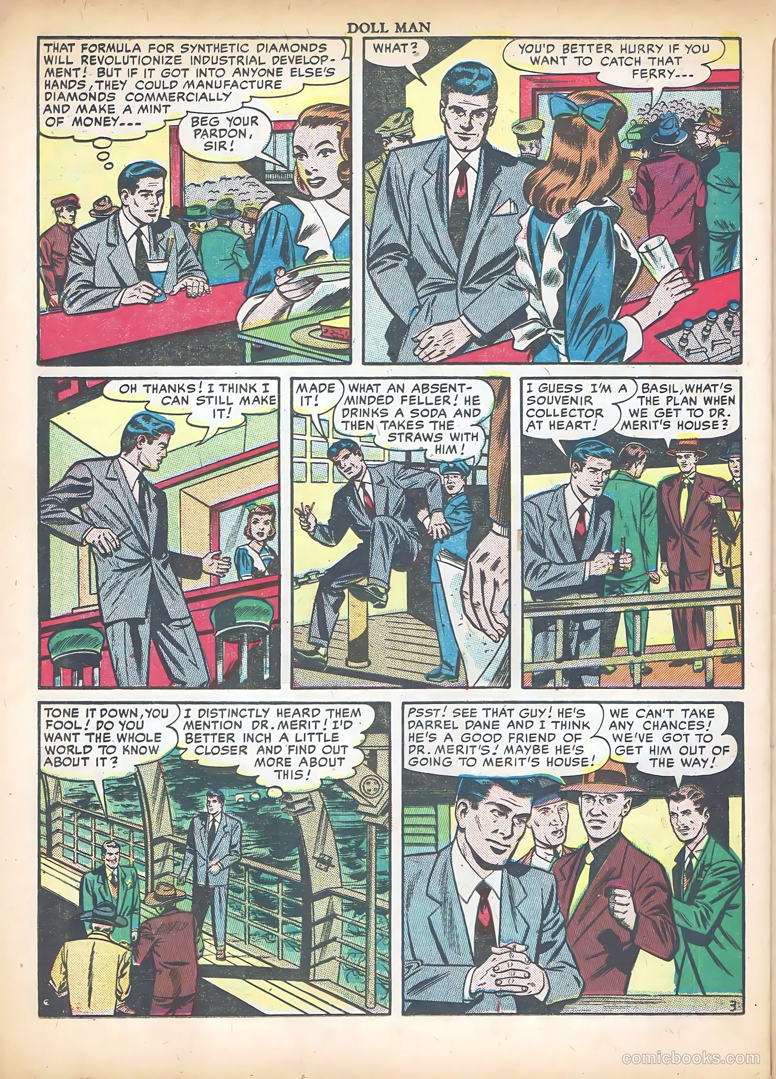 Doll Man #34 (1951) — page 38 of 52