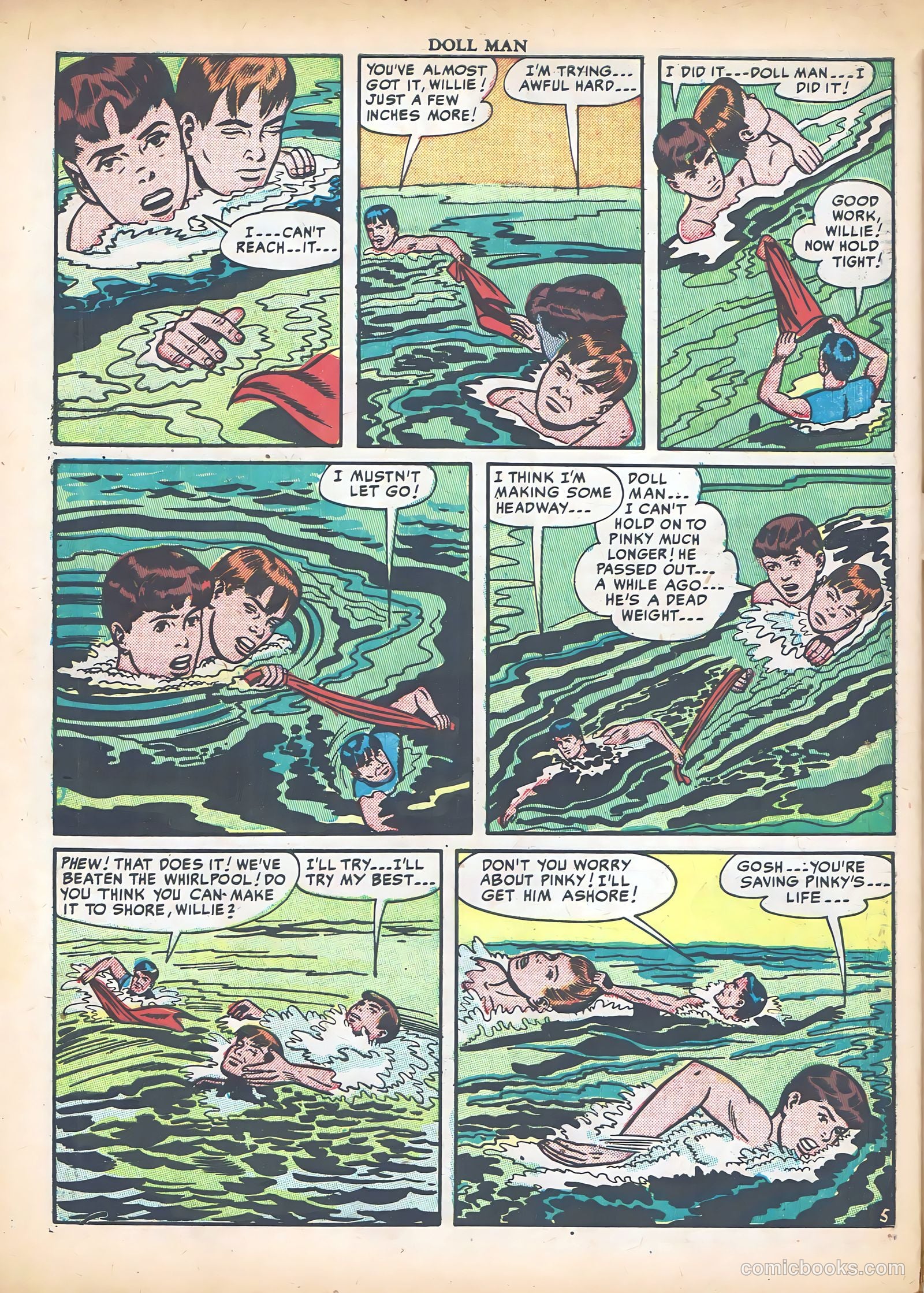 Doll Man #34 (1951) — page 48 of 52