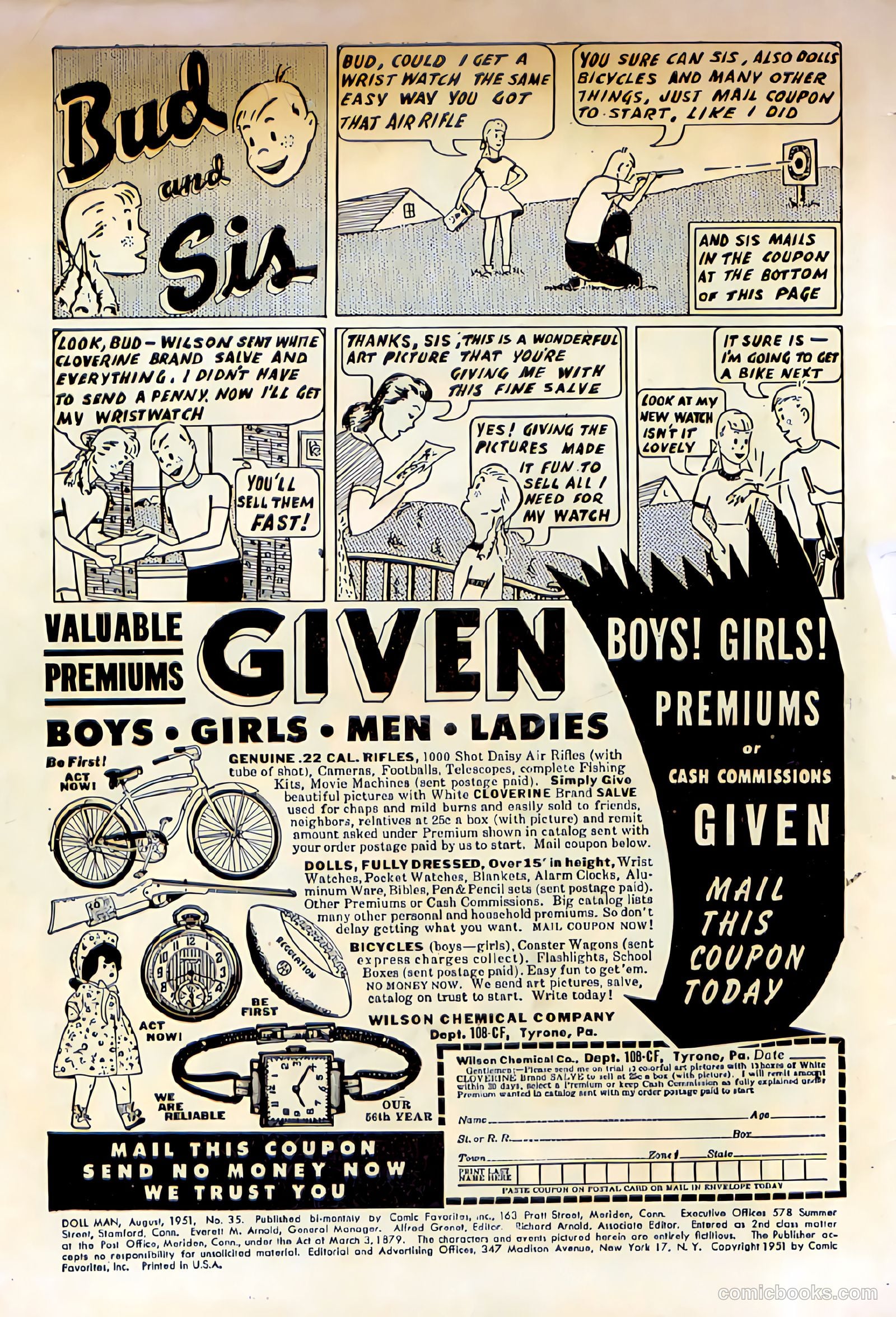 Doll Man #35 (1951) — page 2 of 36