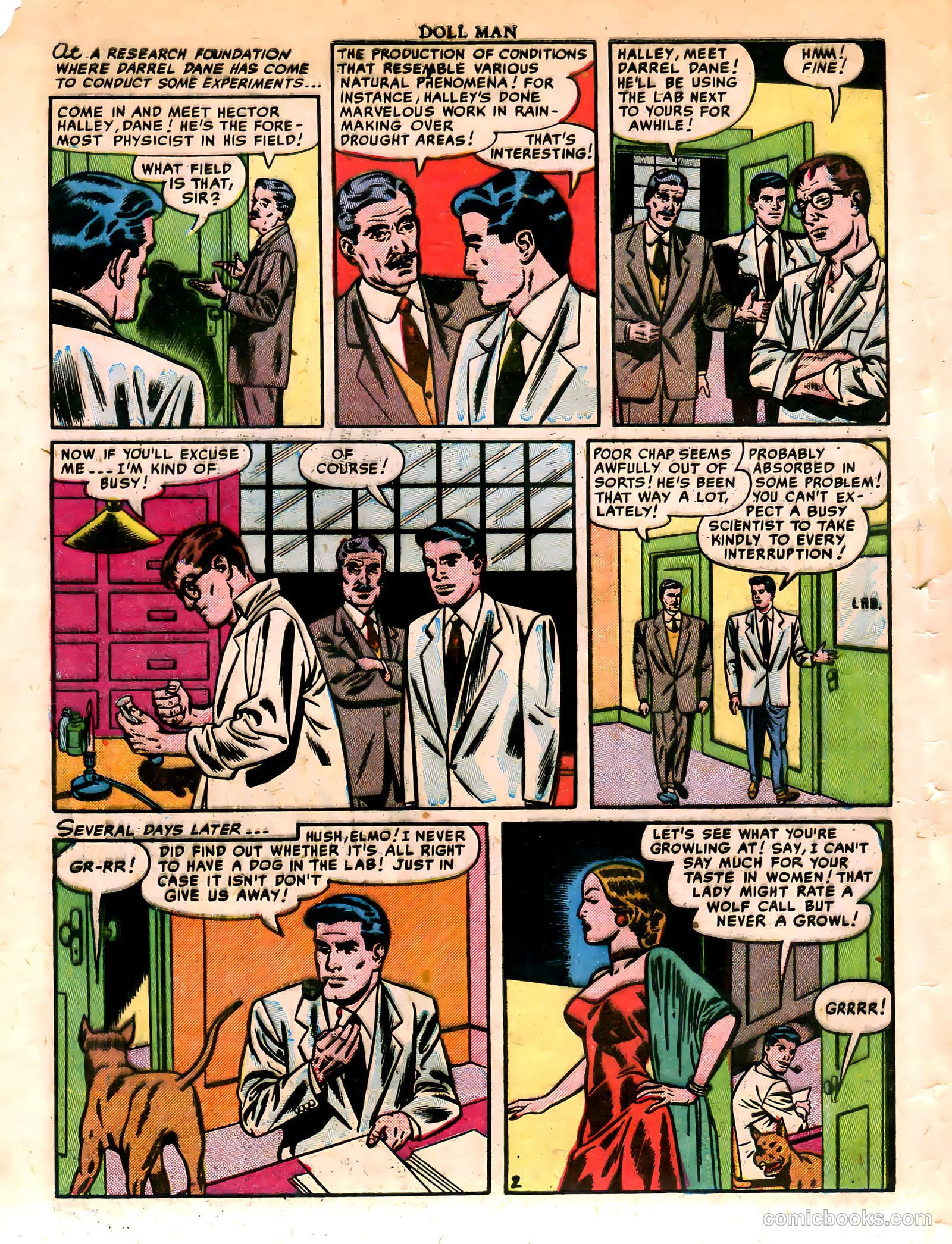 Doll Man #35 (1951) — page 4 of 36