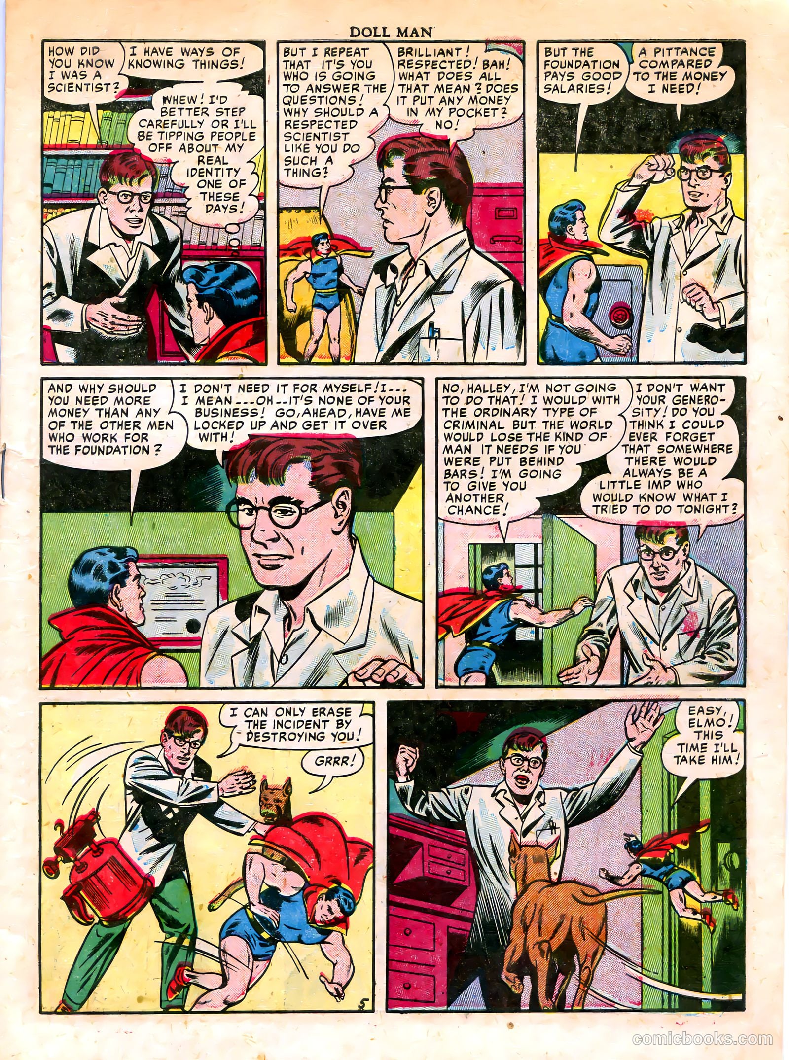 Doll Man #35 (1951) — page 7 of 36