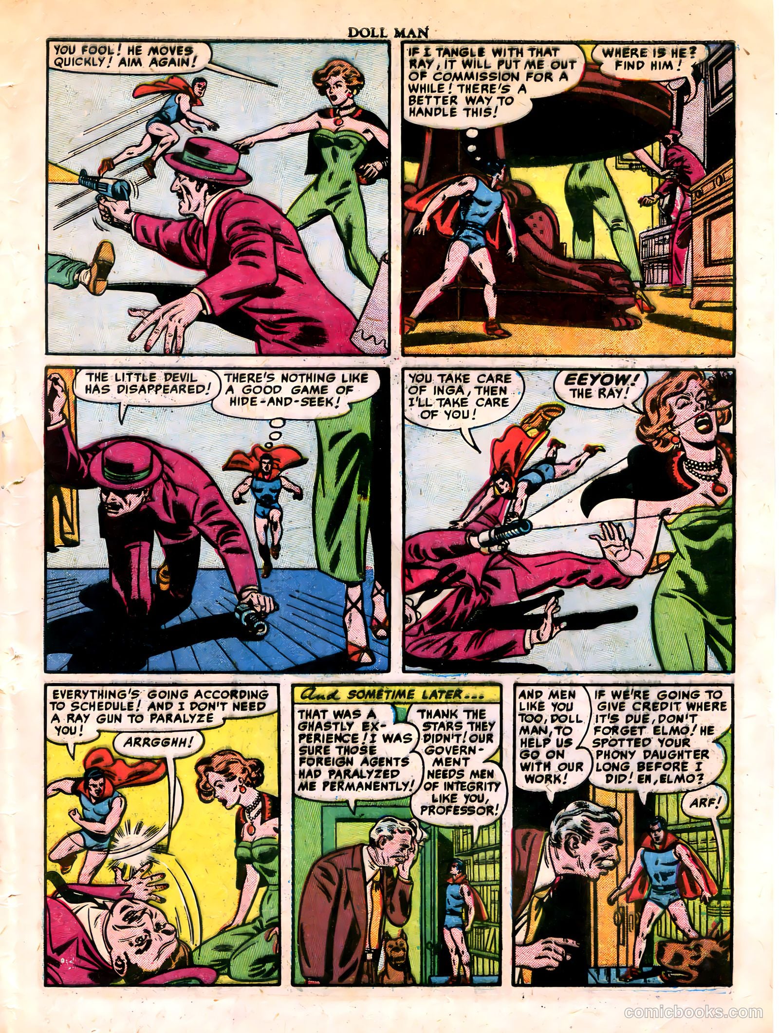 Doll Man #35 (1951) — page 33 of 36