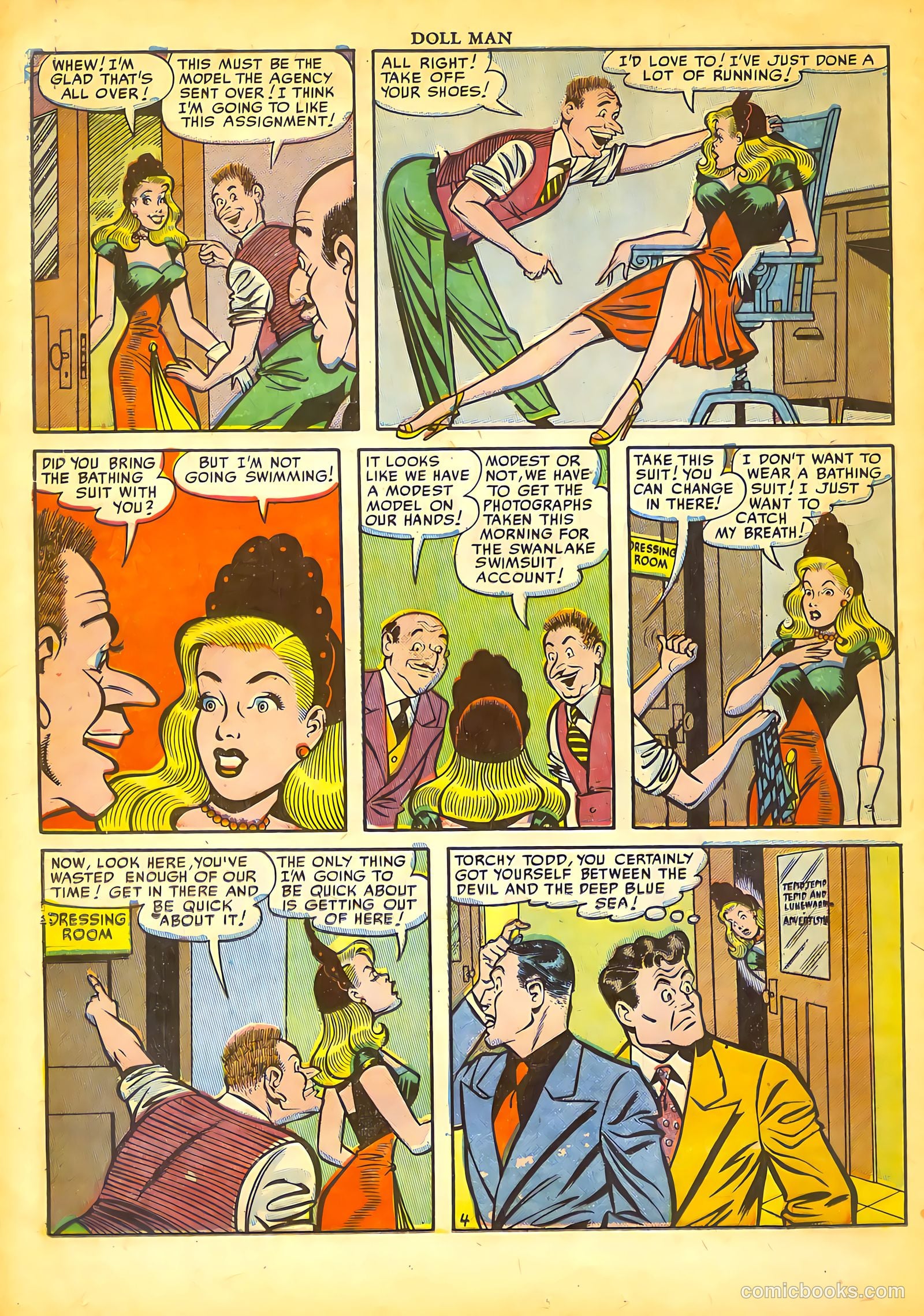 Doll Man #36 (1951) — page 16 of 36
