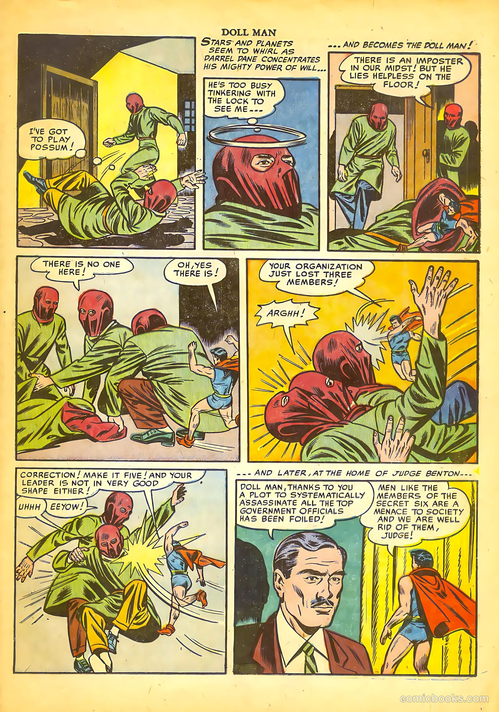 Doll Man #36 (1951) — page 25 of 36