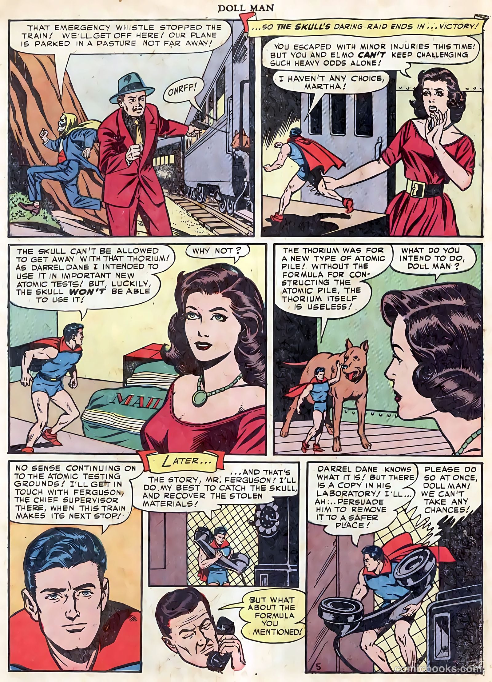 Doll Man #37 (1951) — page 7 of 36