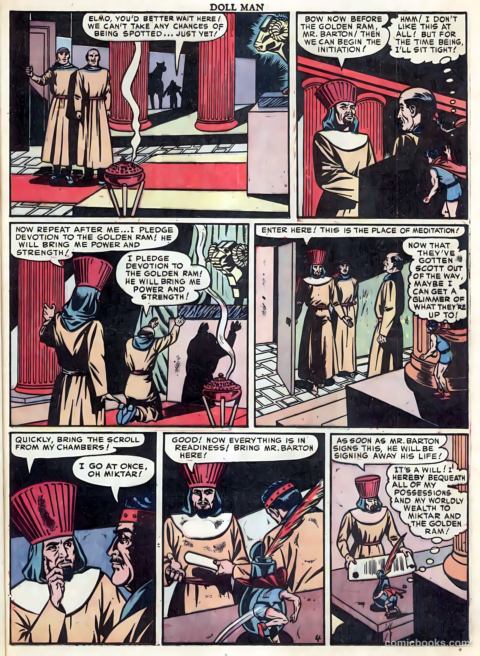 Doll Man #37 (1951) — page 21 of 36