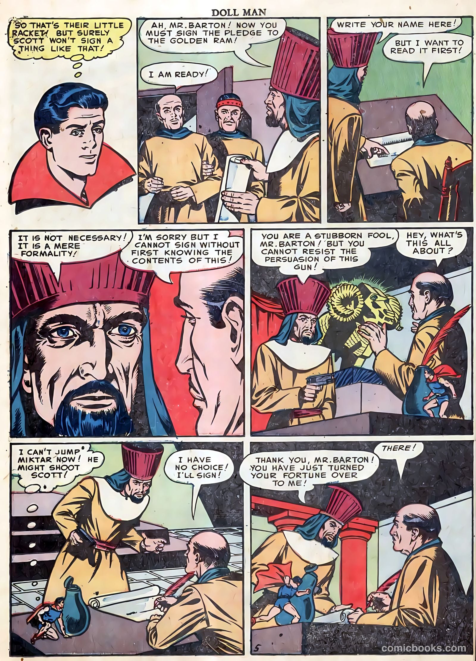 Doll Man #37 (1951) — page 22 of 36