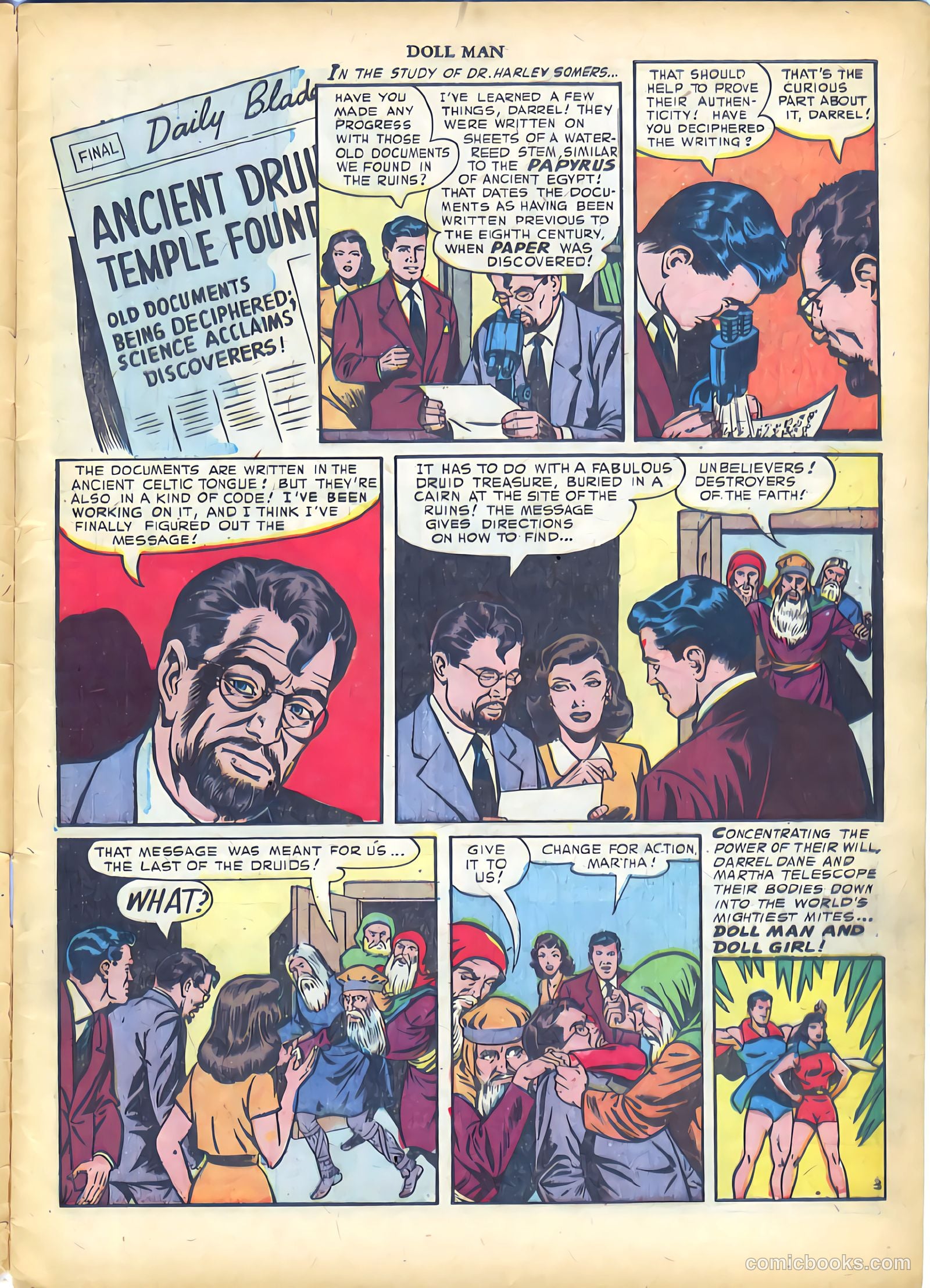 Doll Man #38 (1952) — page 5 of 36