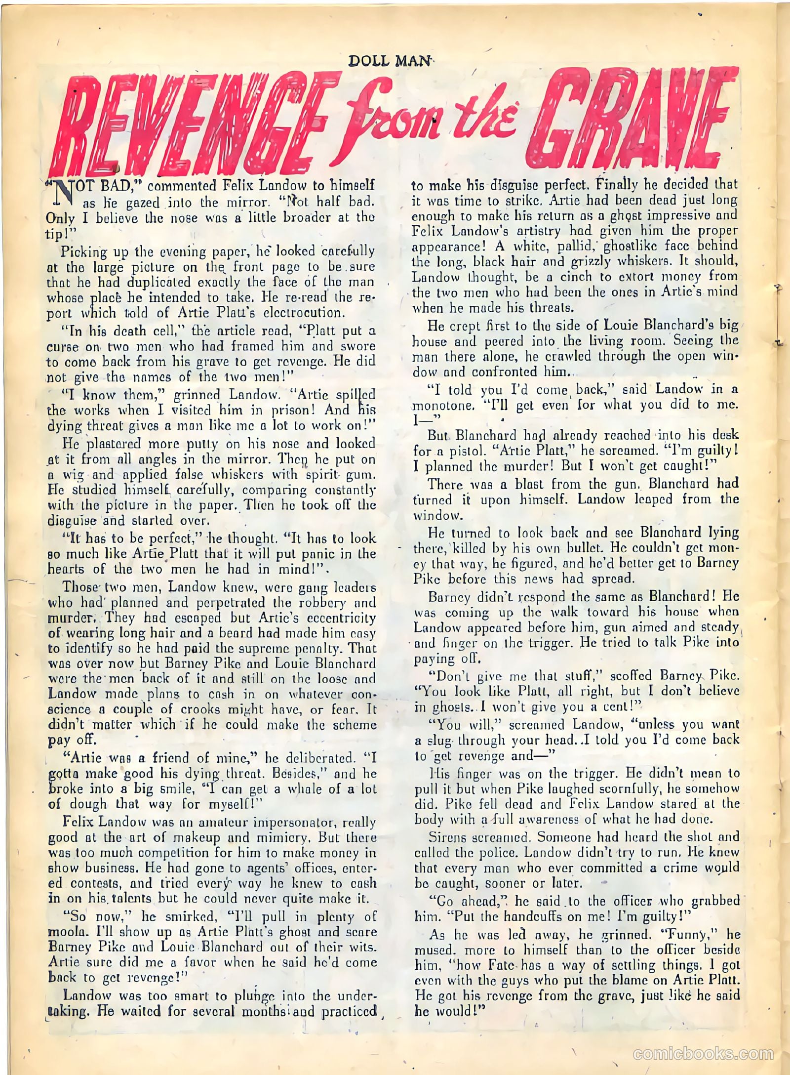 Doll Man #38 (1952) — page 26 of 36