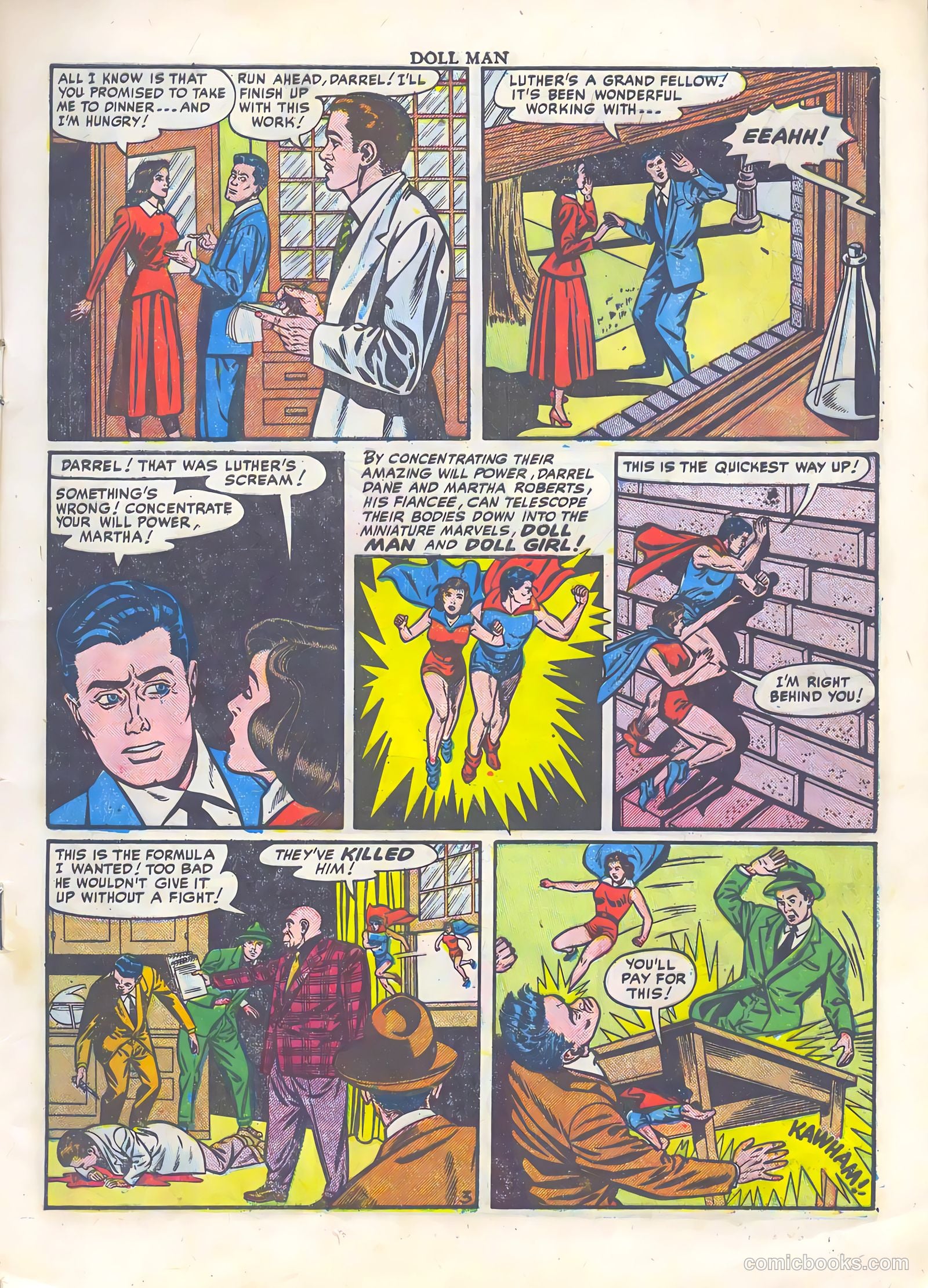 Doll Man #39 (1952) — page 5 of 36
