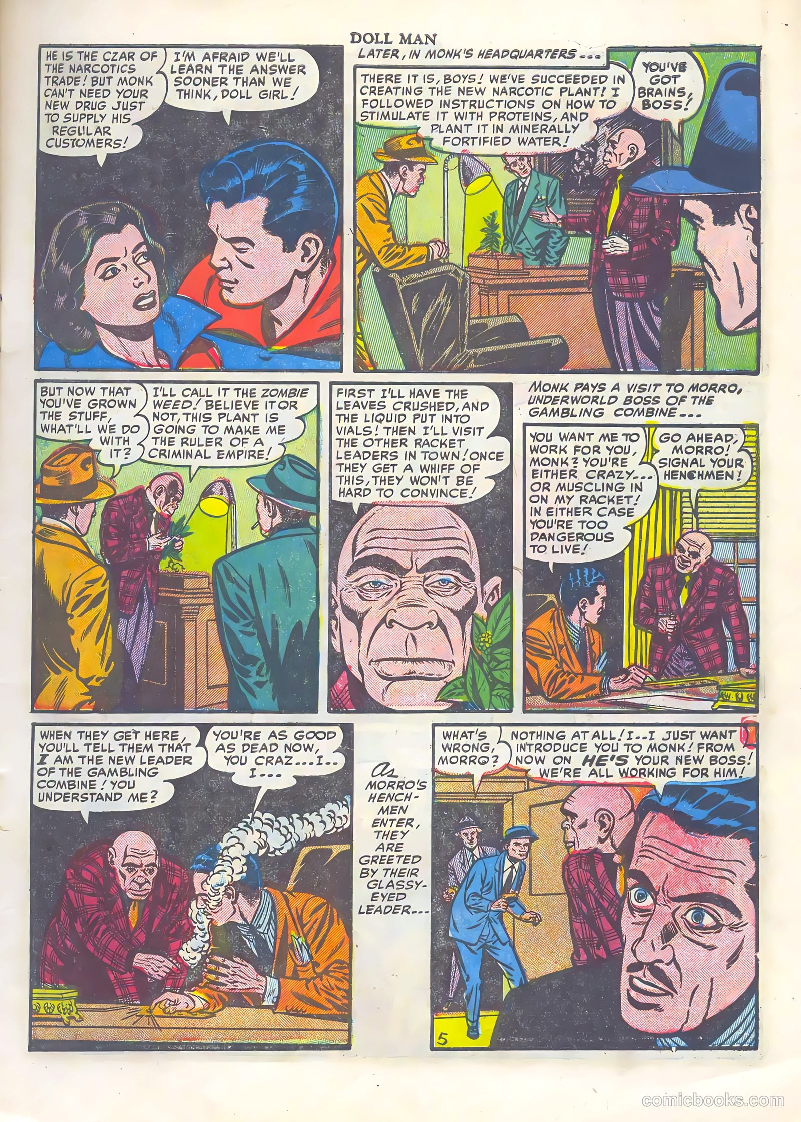Doll Man #39 (1952) — page 7 of 36