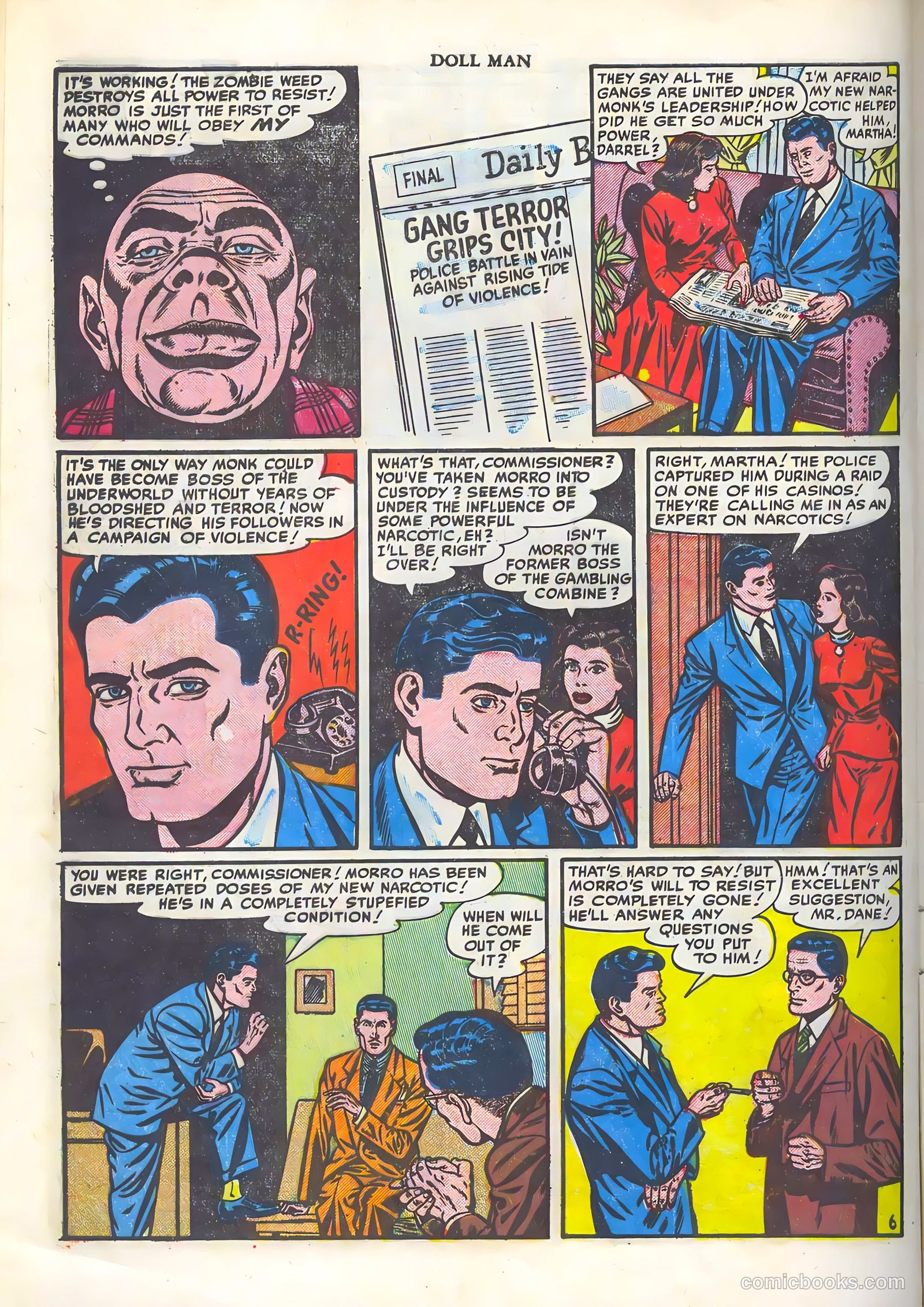 Doll Man #39 (1952) — page 8 of 36