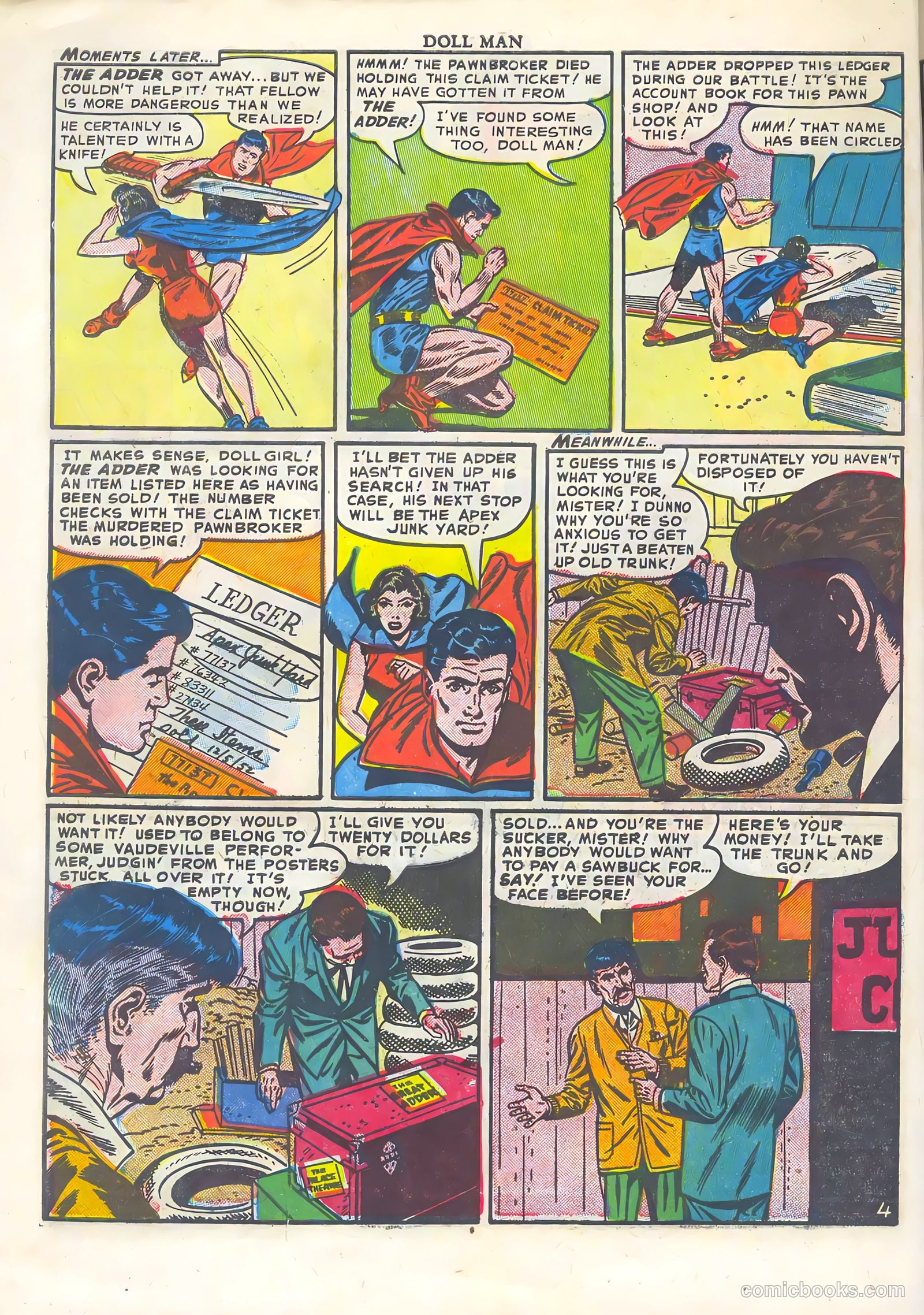 Doll Man #39 (1952) — page 30 of 36