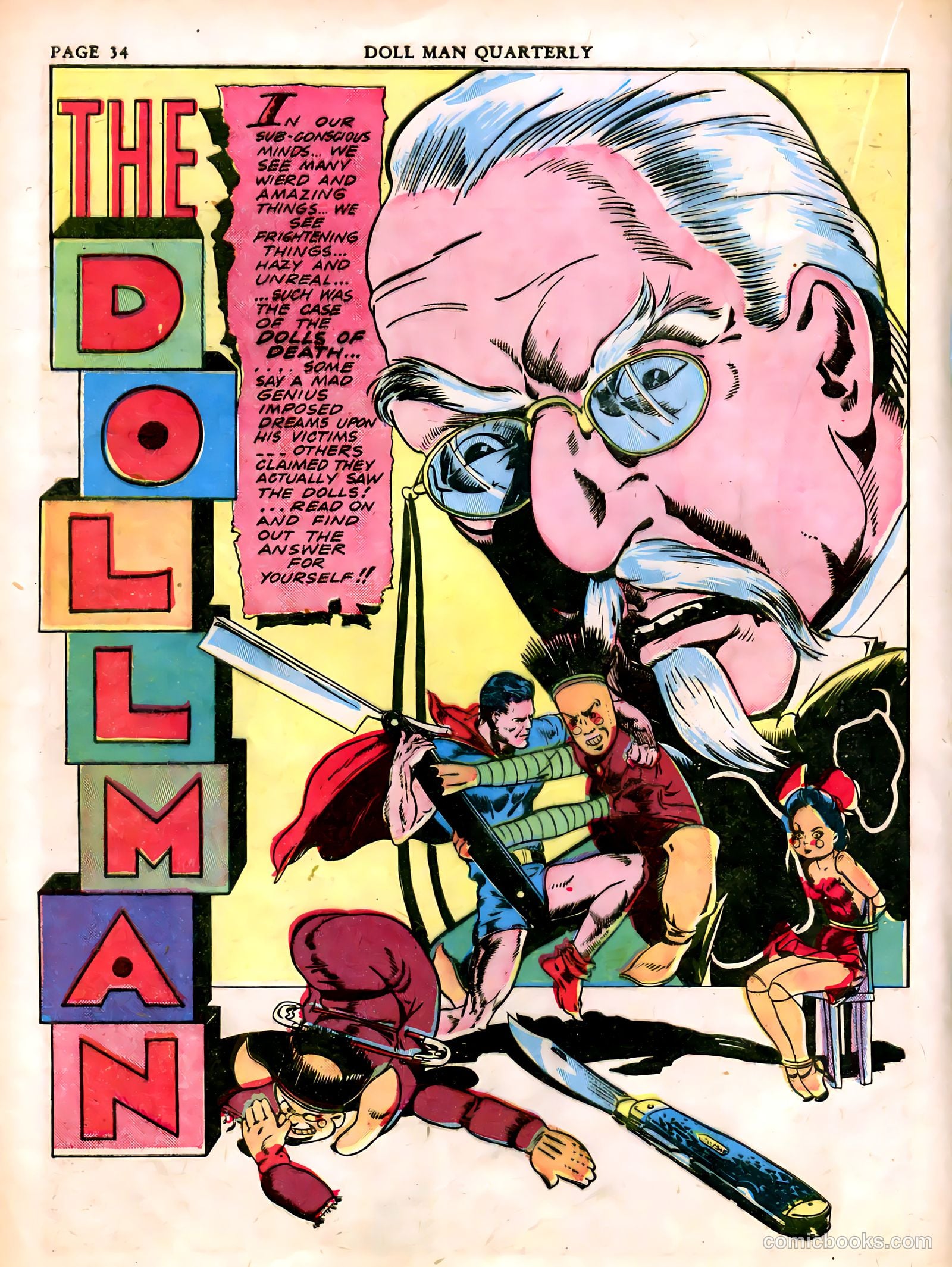 Doll Man #4 (1942) — page 37 of 69