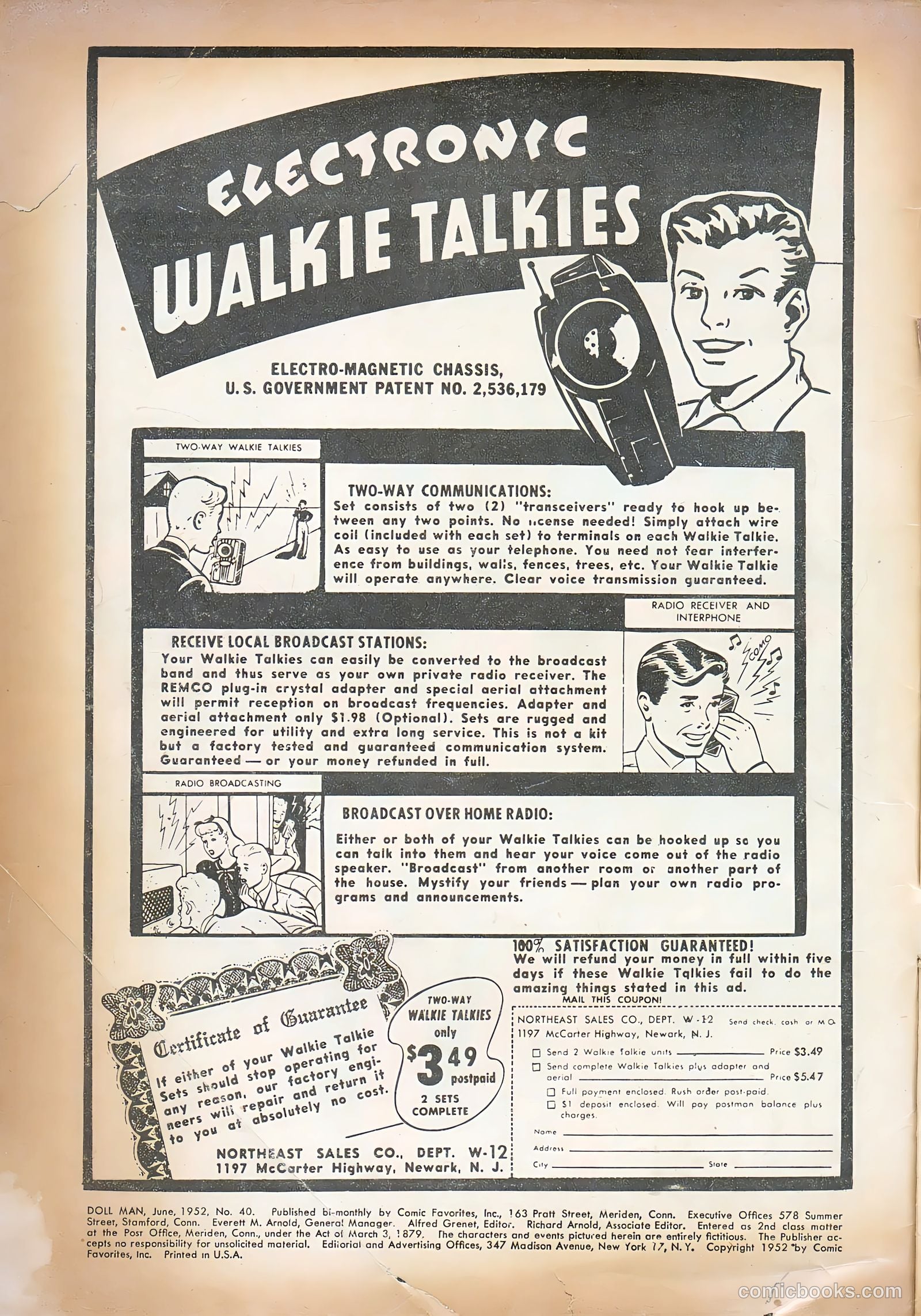 Doll Man #40 (1952) — page 2 of 36