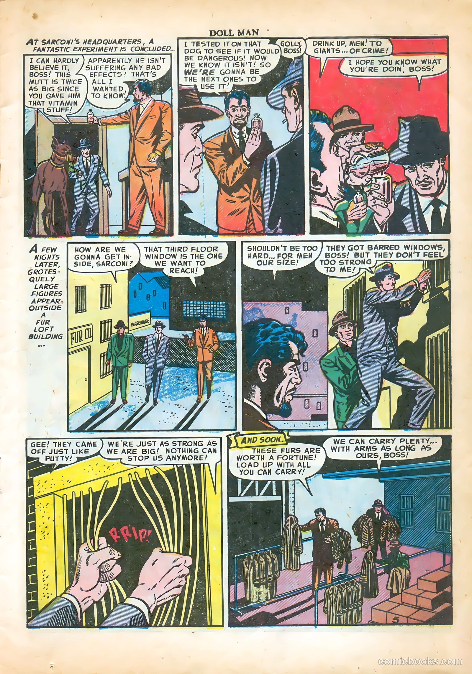 Doll Man #40 (1952) — page 7 of 36