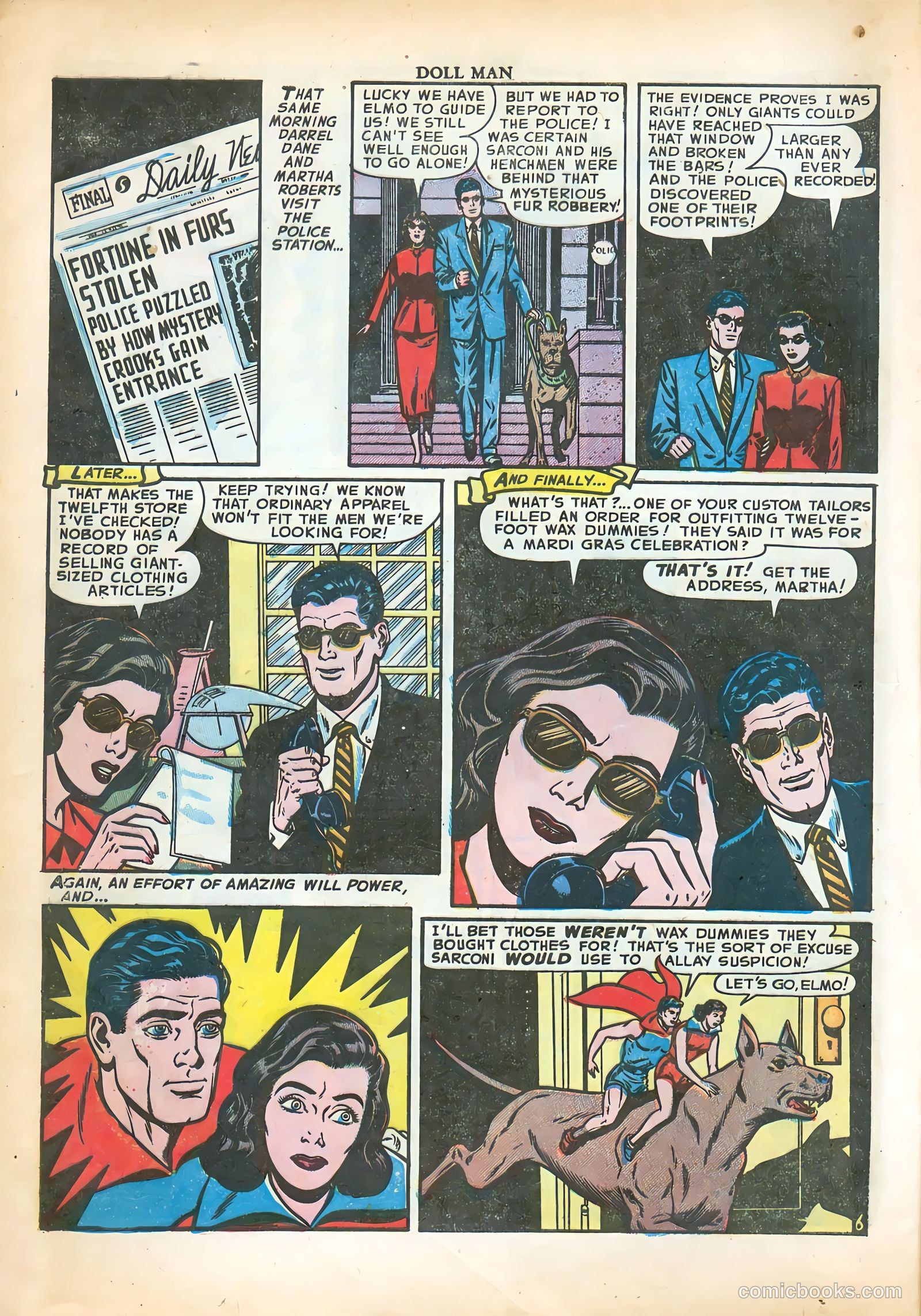 Doll Man #40 (1952) — page 8 of 36