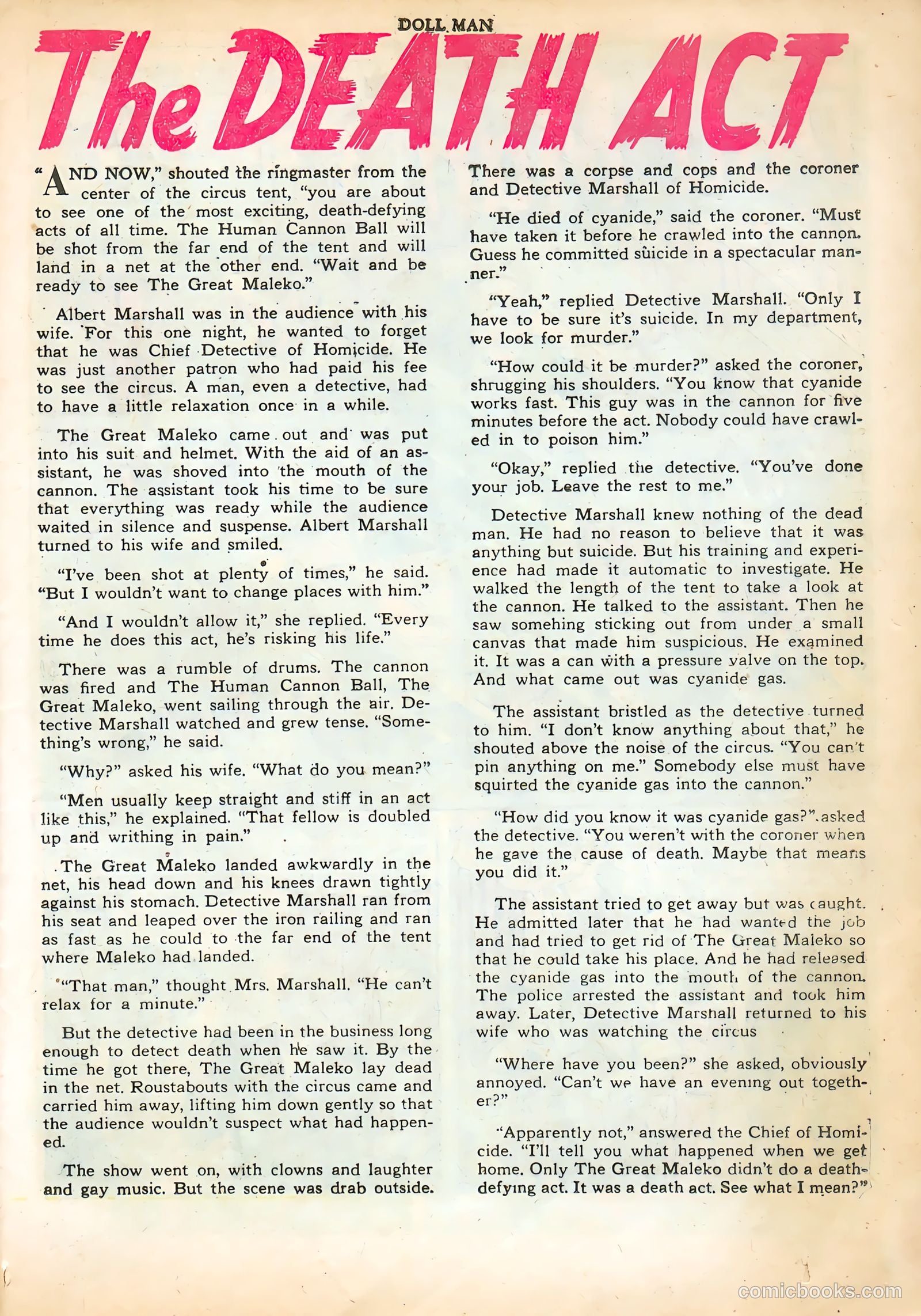 Doll Man #40 (1952) — page 25 of 36